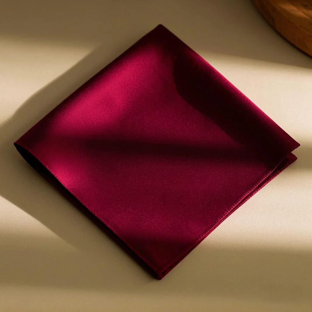100% Mulberry Silk Square Scarf 53*53cm/21 - Image 3