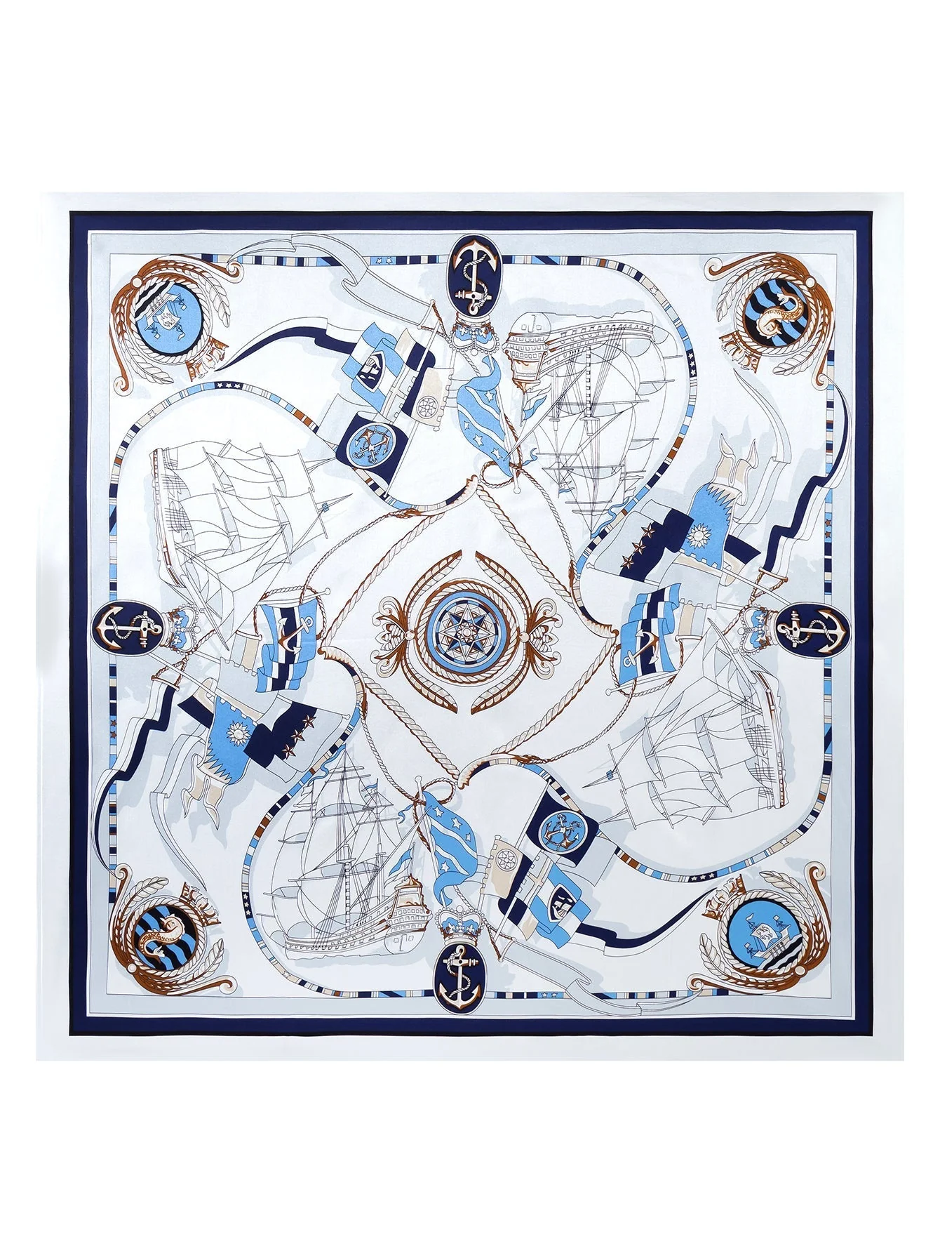 100% Mulberry Silk Printed Square Shawl Scarf 88*88cm - Image 11