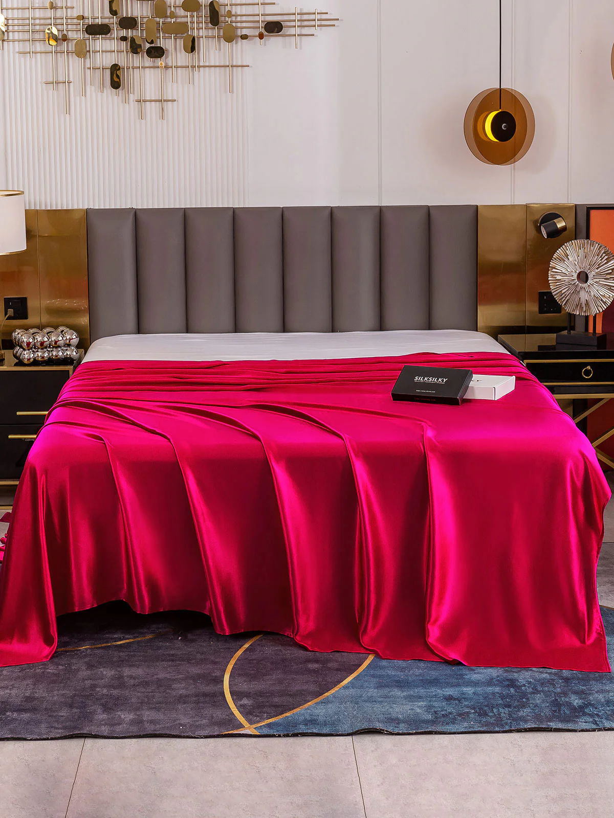 19Momme Mulberry Silk Seamless Flat Sheet - Image 15