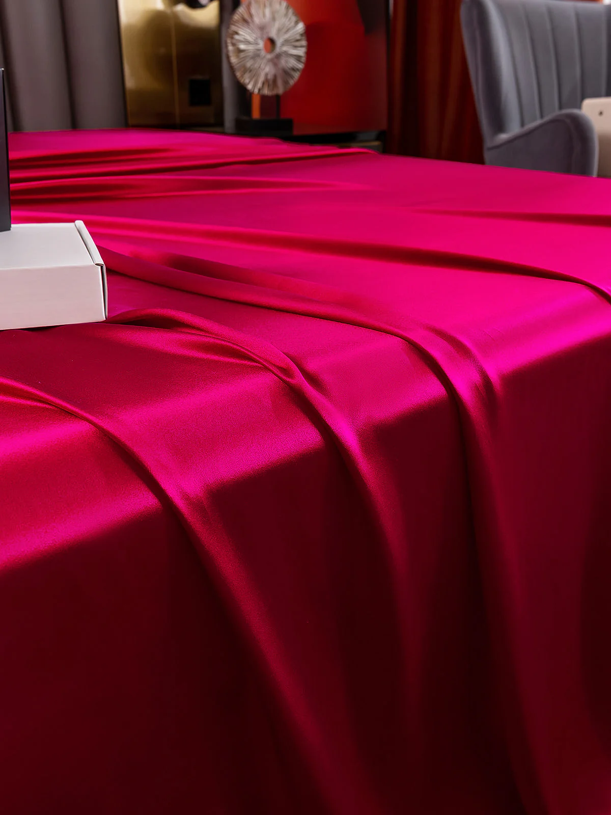 19Momme Mulberry Silk Seamless Flat Sheet - Image 16