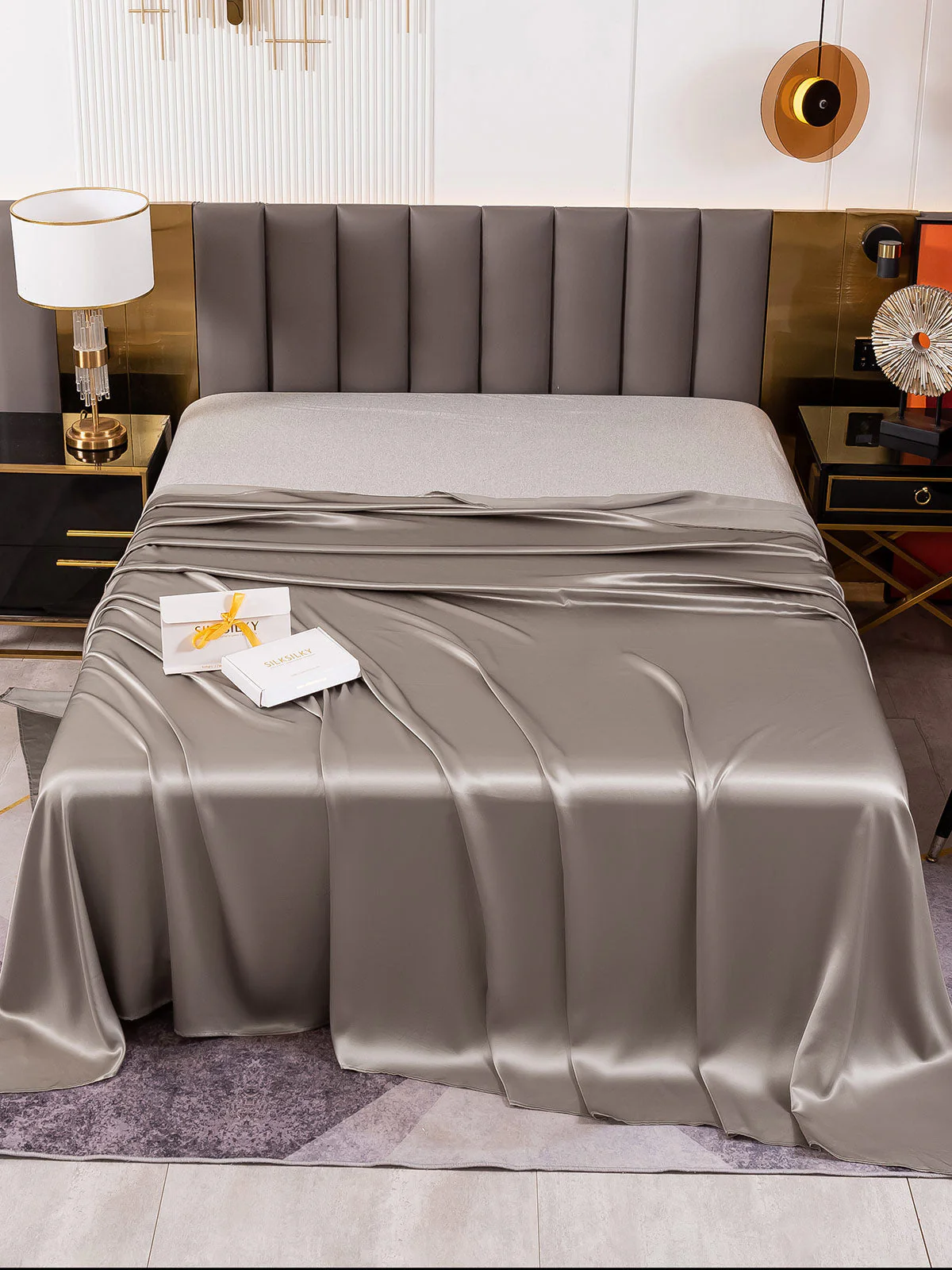 19Momme Mulberry Silk Seamless Flat Sheet - Image 20