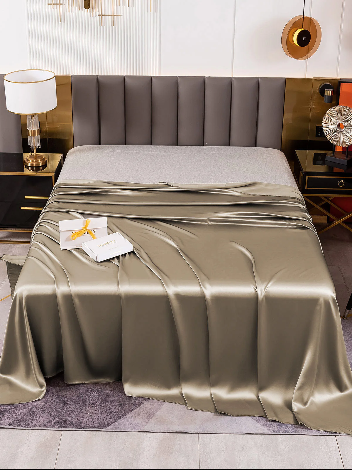 19Momme Mulberry Silk Seamless Flat Sheet - Image 29