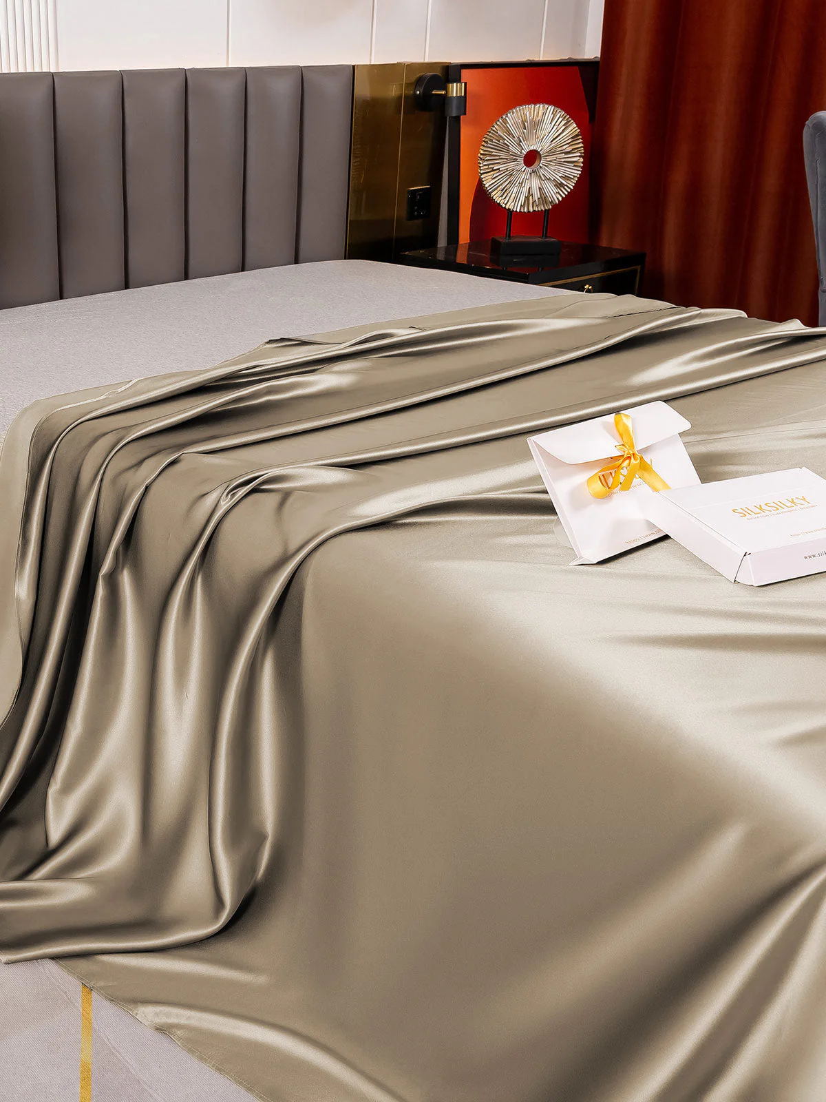 19Momme Mulberry Silk Seamless Flat Sheet - Image 30
