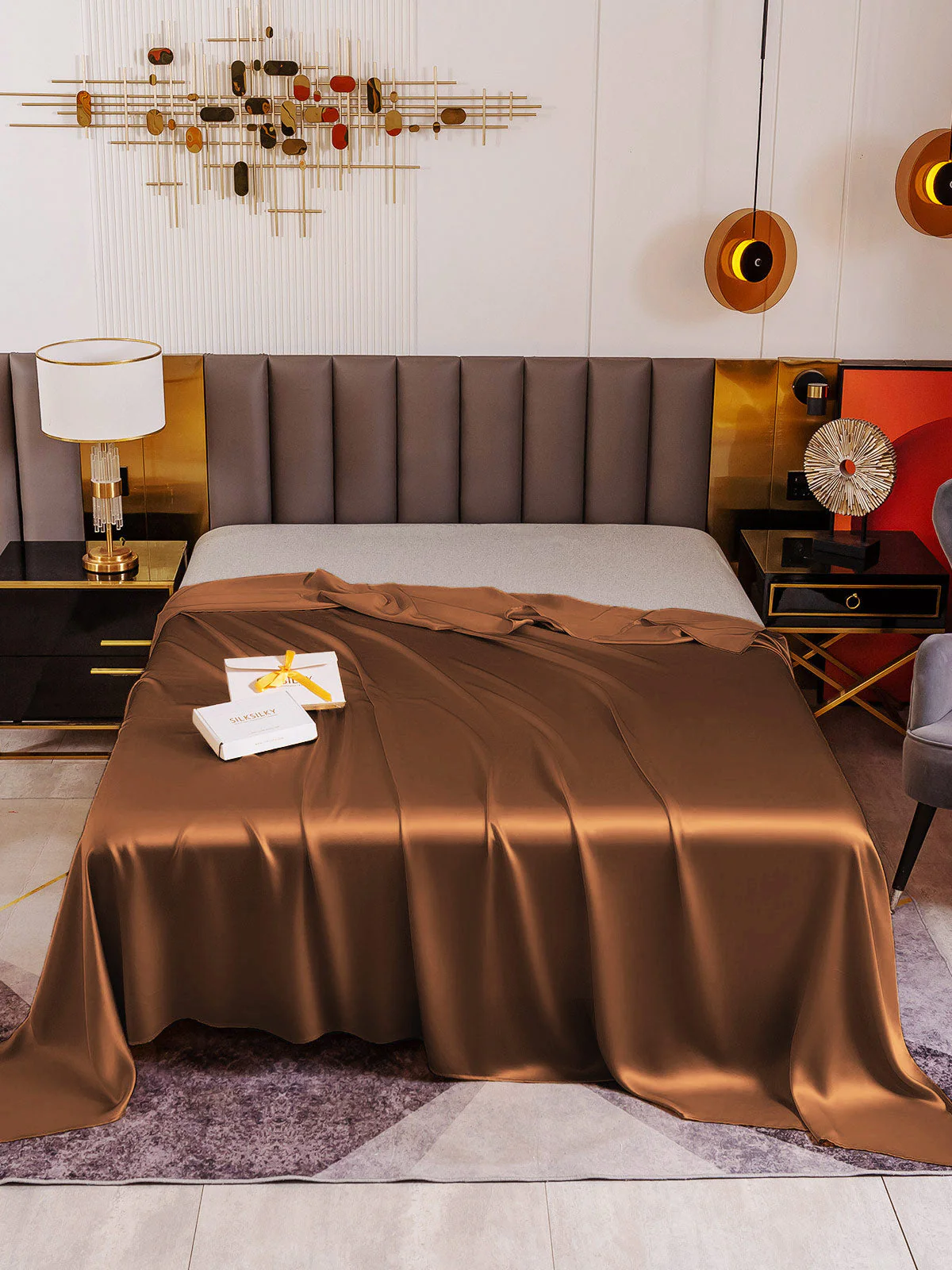 19Momme Mulberry Silk Seamless Flat Sheet - Image 35