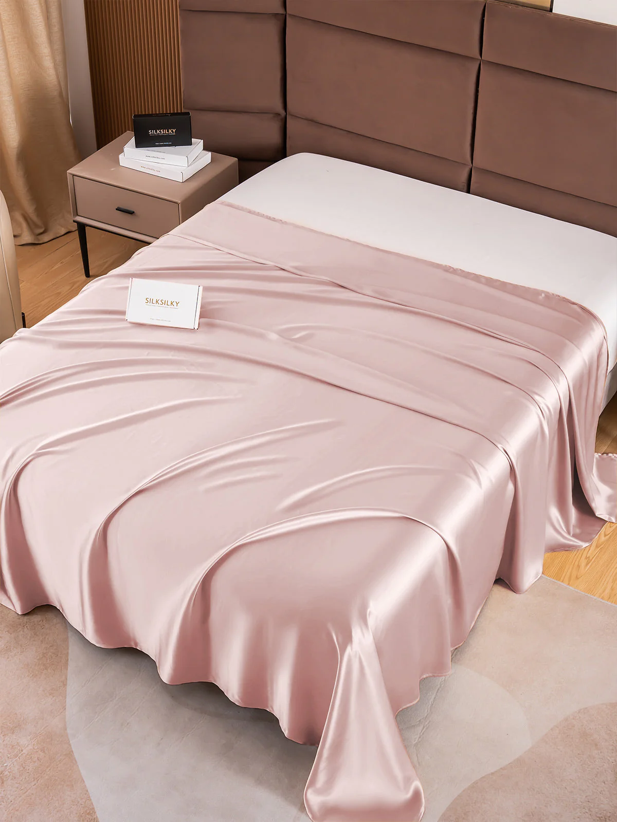 19Momme Mulberry Silk Seamless Flat Sheet - Image 51