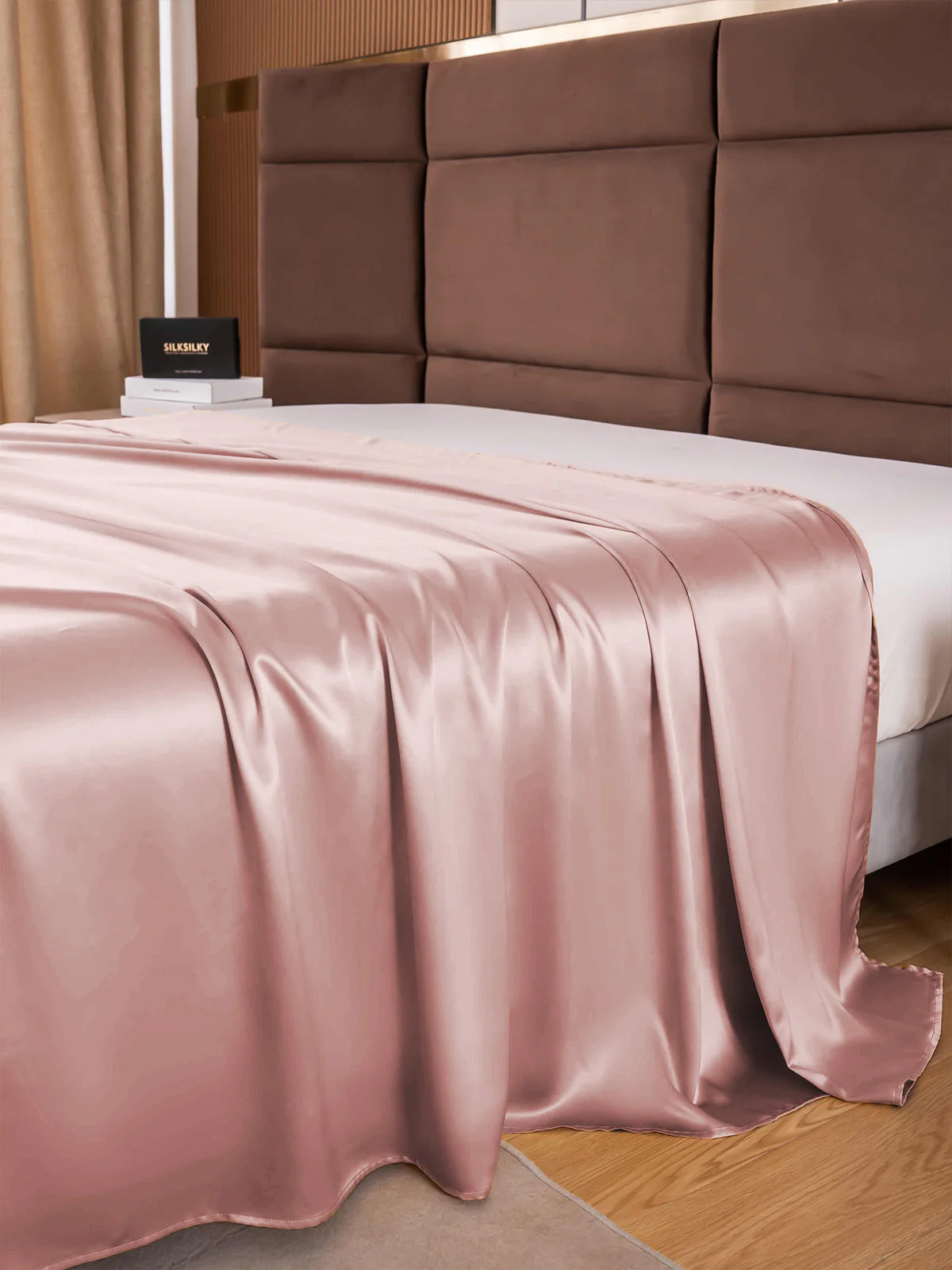 19Momme Mulberry Silk Seamless Flat Sheet - Image 53