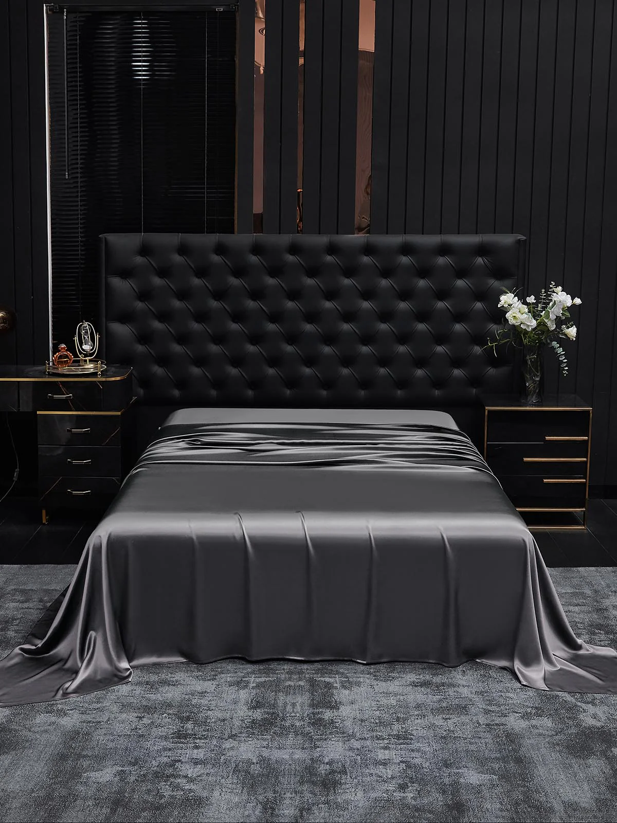 19Momme Mulberry Silk Seamless Flat Sheet - Image 55