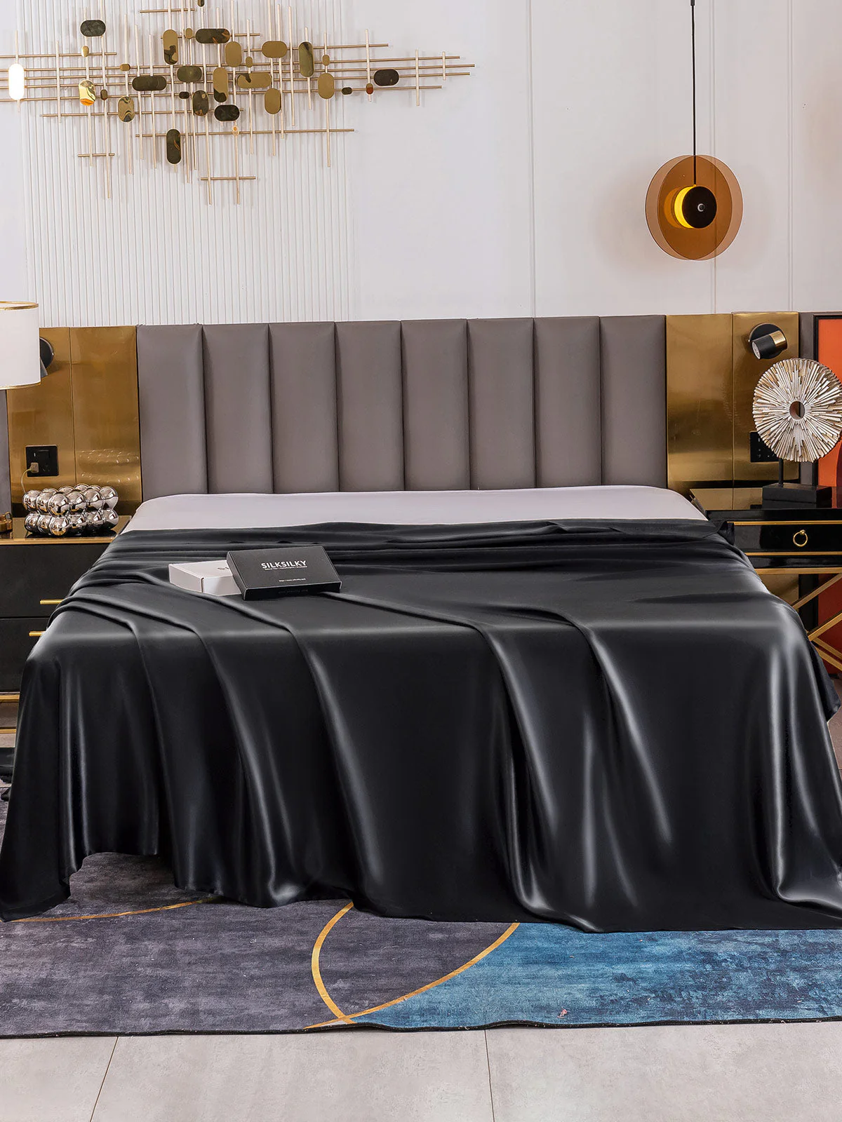 19Momme Mulberry Silk Seamless Flat Sheet - Image 9