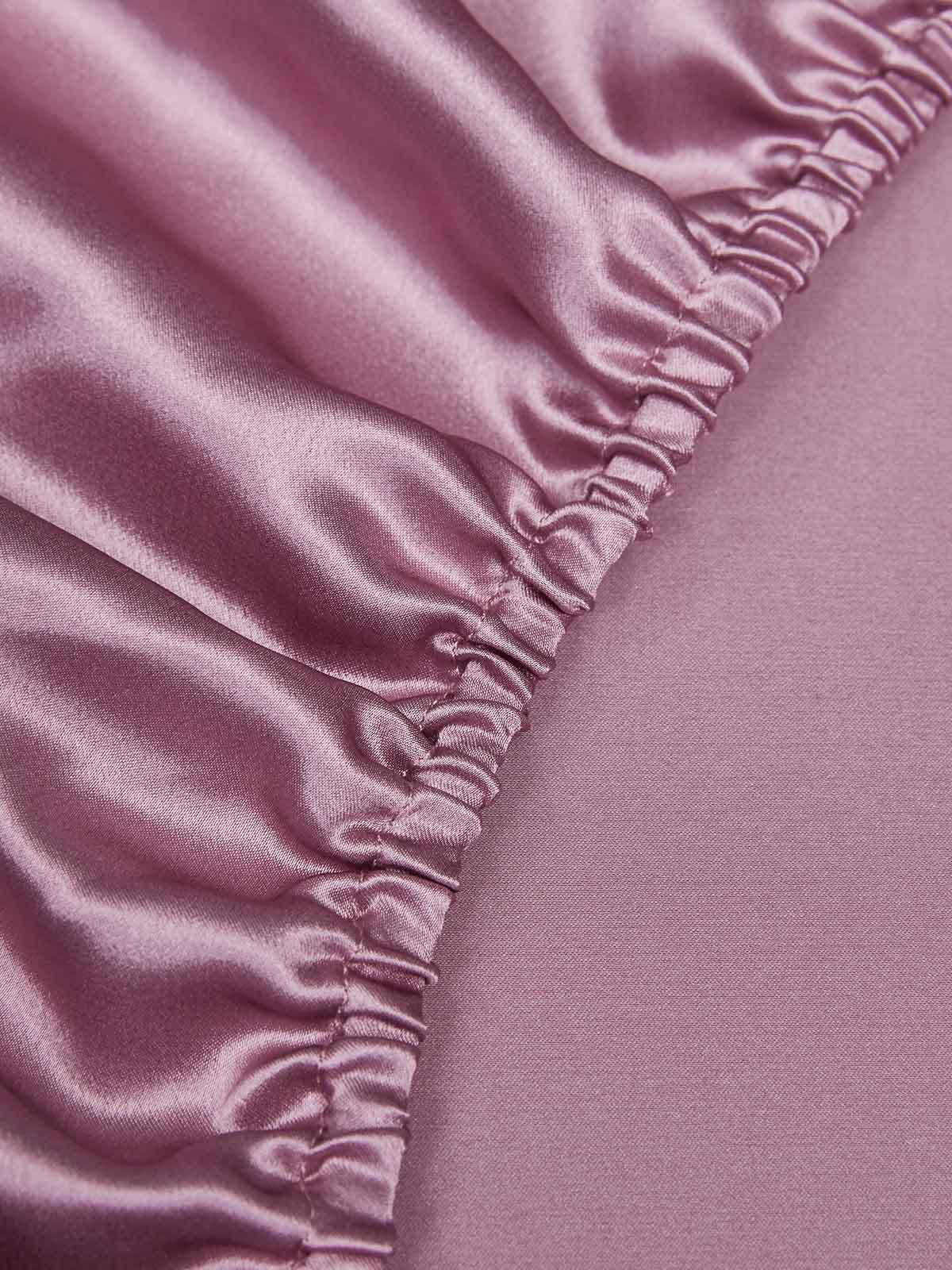 19Momme Mulberry Silk Seamless Fitted Sheet - Image 34