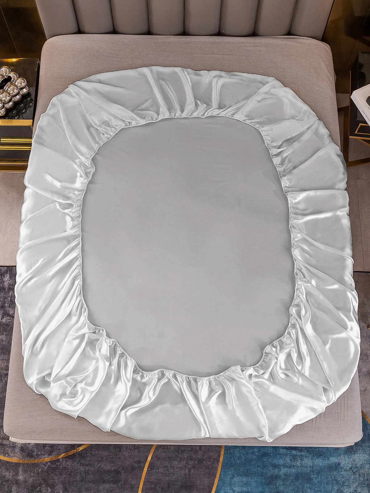 19Momme Mulberry Silk Seamless Fitted Sheet - Image 41