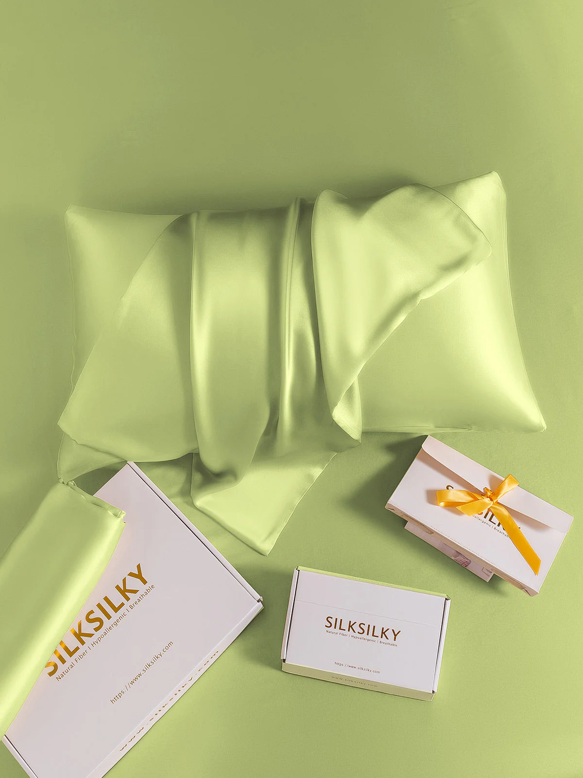 19Momme 100% Mulberry Silk Pillowcase - Envelope Closure - Image 134
