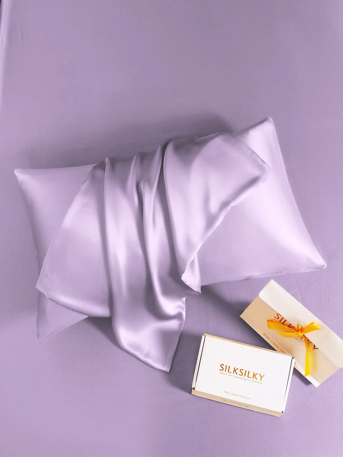 19Momme 100% Mulberry Silk Pillowcase - Envelope Closure - Image 125
