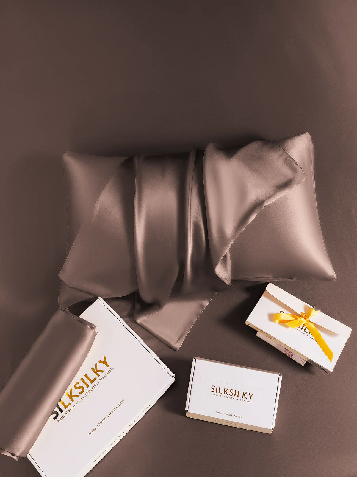 19Momme 100% Mulberry Silk Pillowcase - Envelope Closure - Image 112