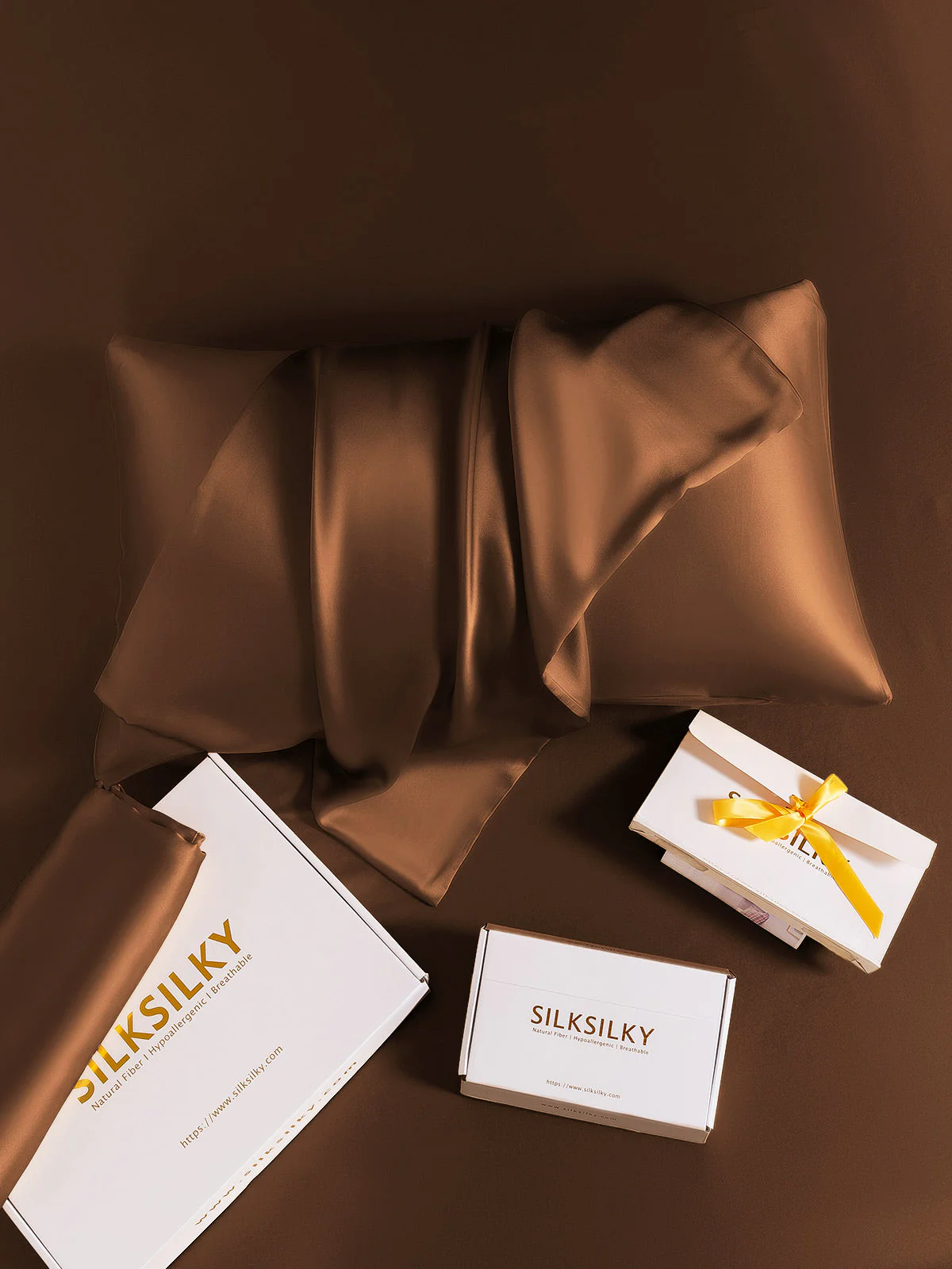 19Momme 100% Mulberry Silk Pillowcase - Envelope Closure - Image 100