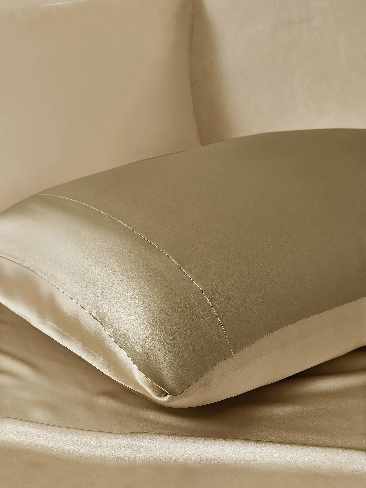 19Momme 3Pcs Silk Set Fitted Sheet+2x Pillowcases - Image 112