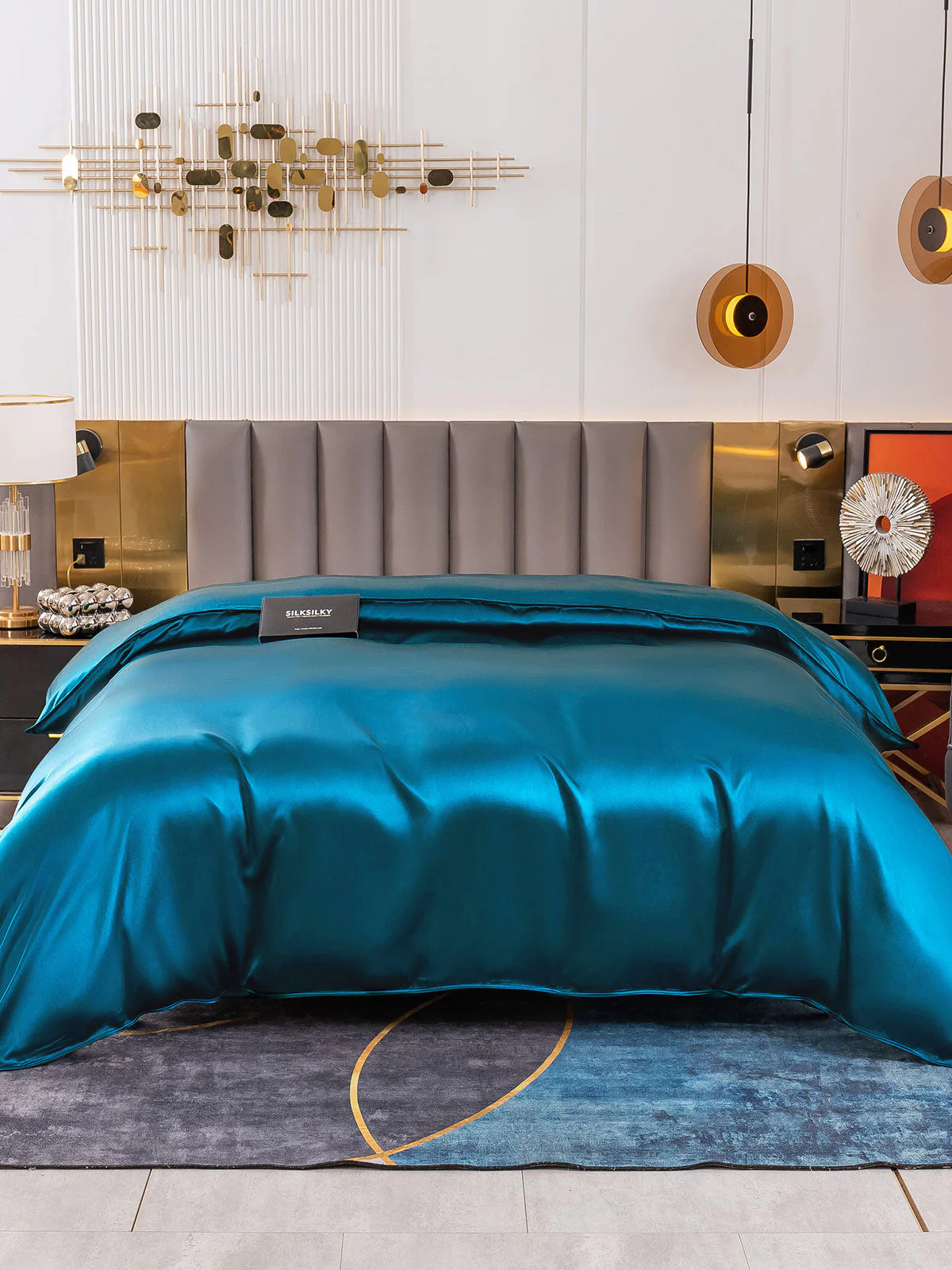 19Momme Mulberry Silk Seamless Duvet Cover - Image 37