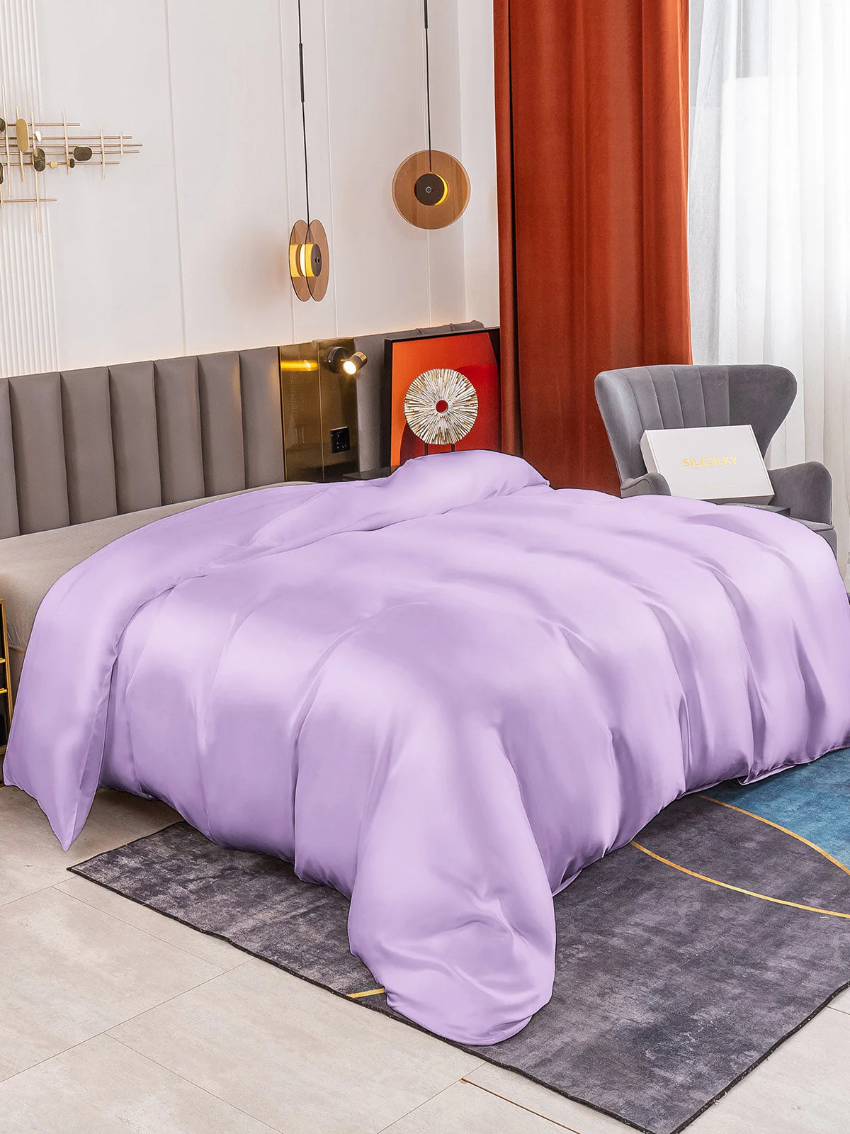 19Momme Mulberry Silk Seamless Duvet Cover - Image 48