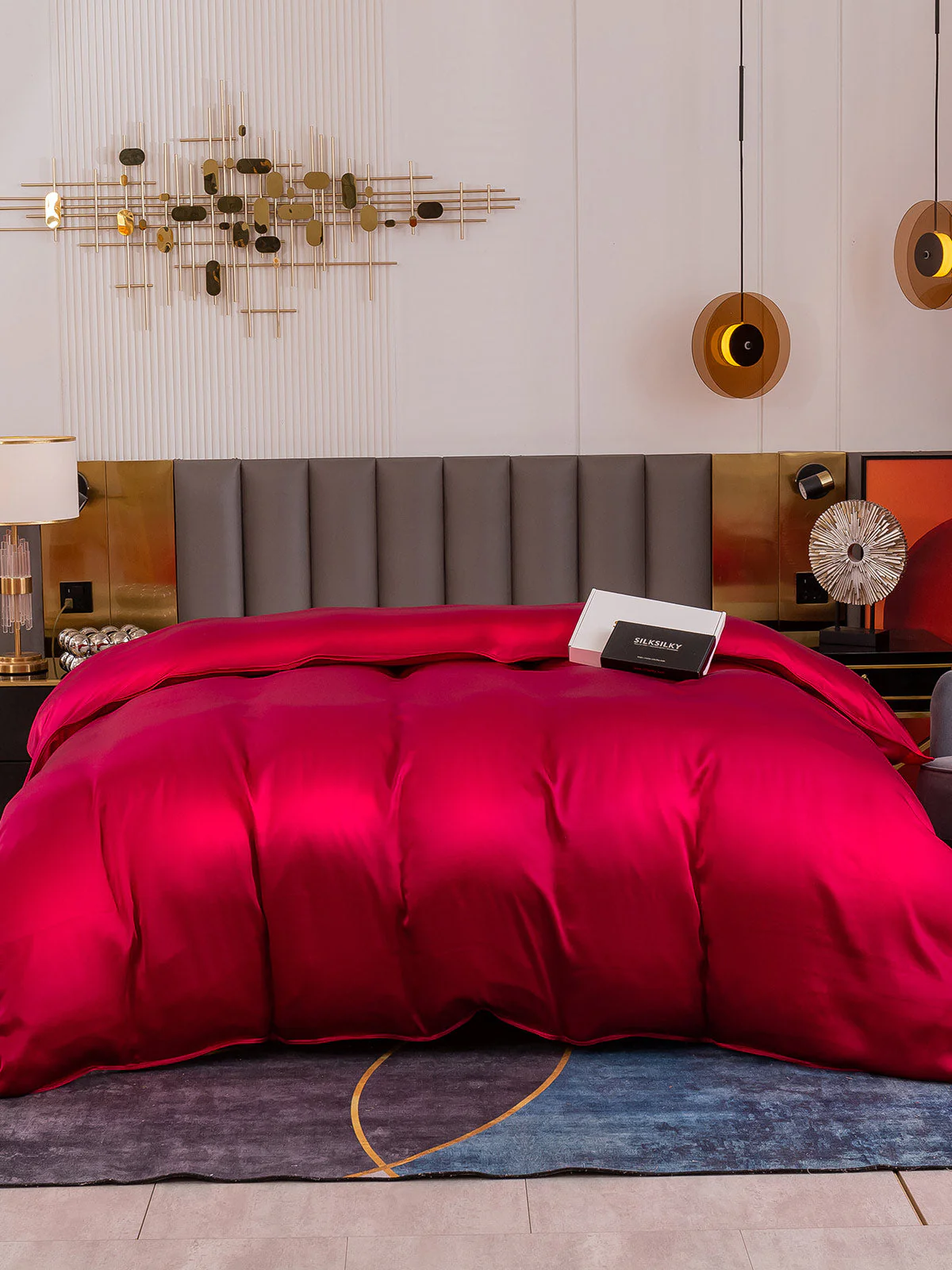 19Momme Mulberry Silk Seamless Duvet Cover - Image 5