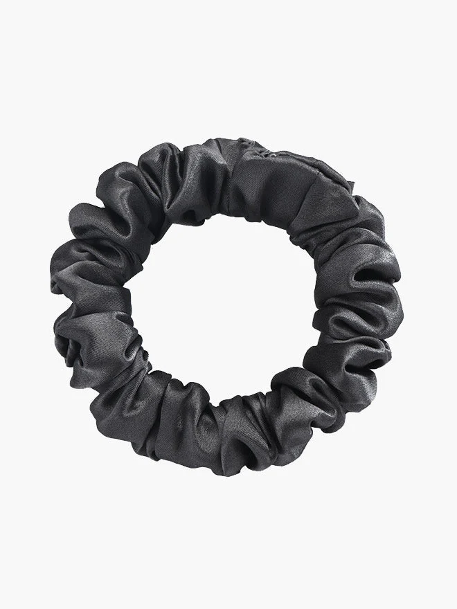 16Momme Pure Silk Soft Classic Hair Scrunchie - 2cm - Image 8