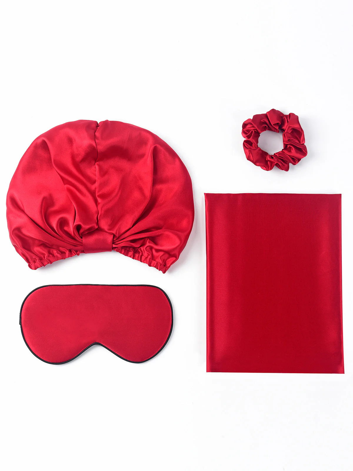 19Momme Silk Skin-Friendly Beauty Sleep 4Pcs Set (Envelope Pillowcase) - Image 56