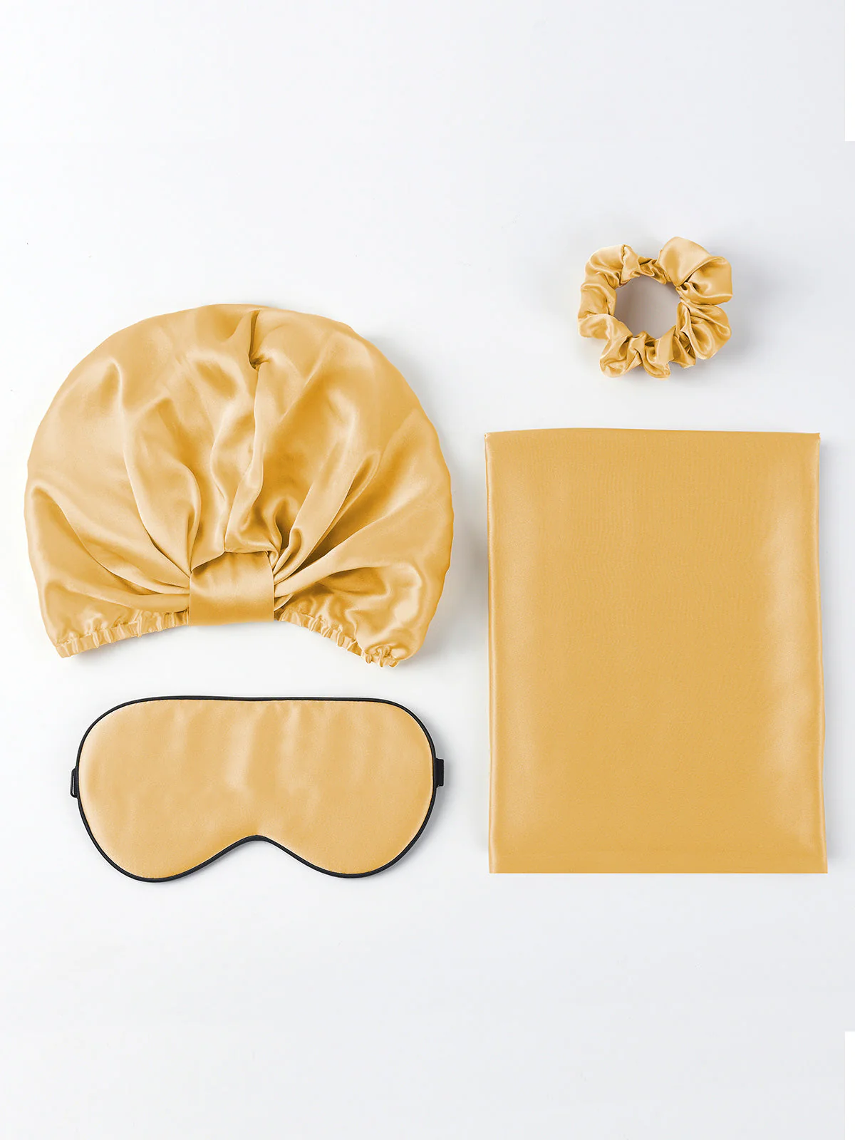 19Momme Silk Skin-Friendly Beauty Sleep 4Pcs Set (Hidden Zipper Pillowcase) - Image 10