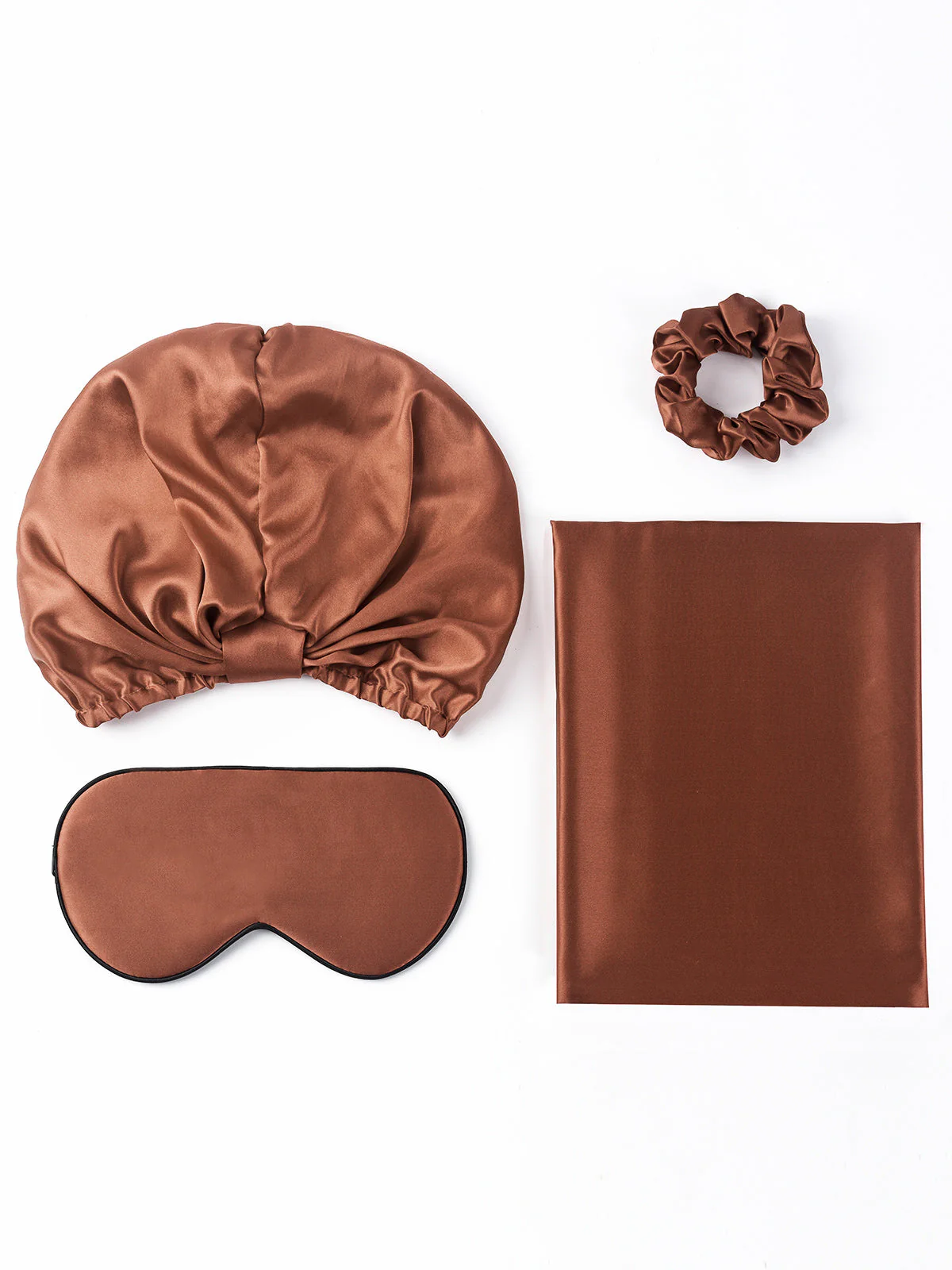 19Momme Silk Skin-Friendly Beauty Sleep 4Pcs Set (Hidden Zipper Pillowcase) - Image 53