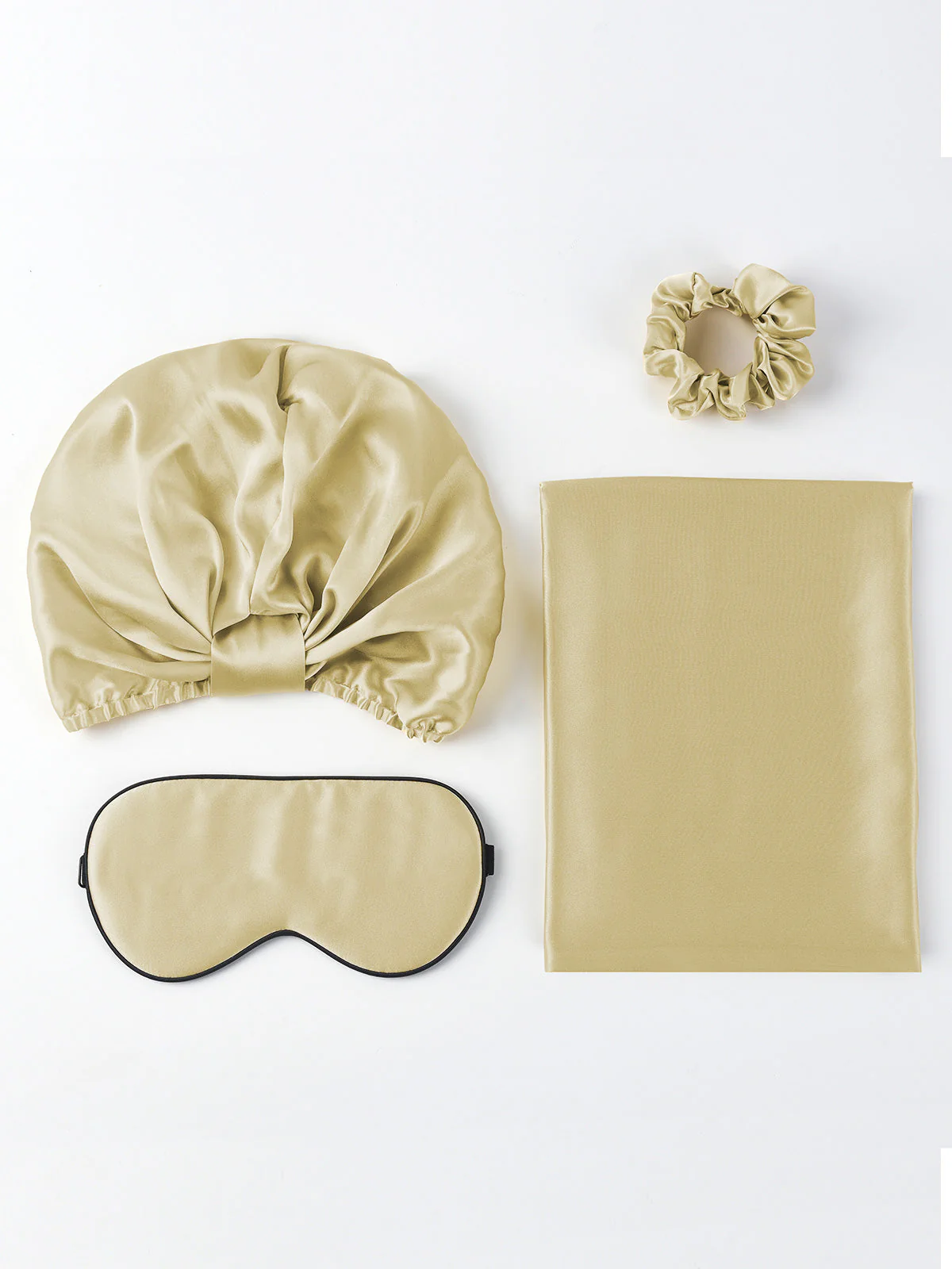 19Momme Silk Skin-Friendly Beauty Sleep 4Pcs Set (Hidden Zipper Pillowcase) - Image 68