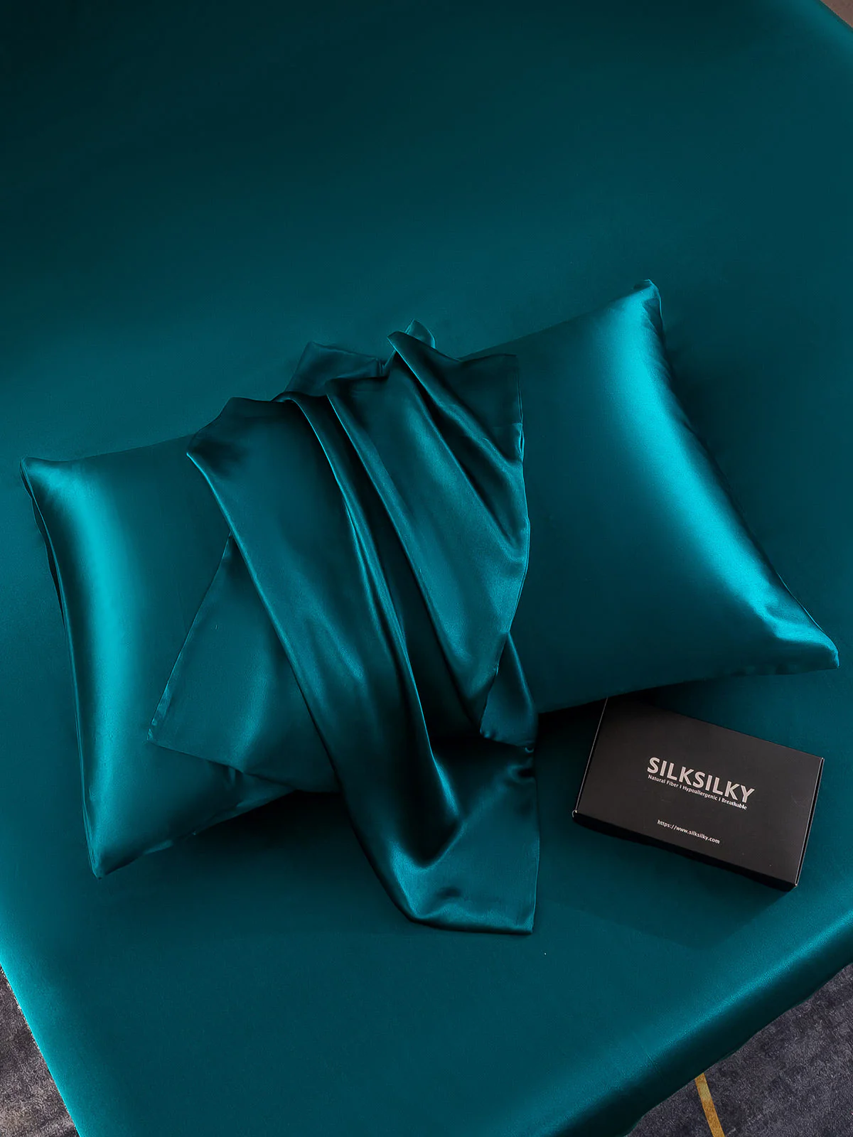 22Momme 100% Pure Silk Pillowcase - Hidden Zipper - Image 5