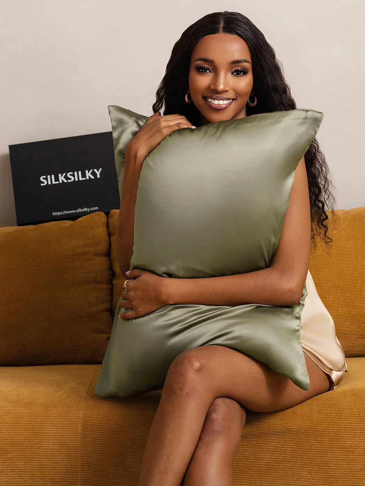 22Momme 100% Pure Silk Pillowcase - Hidden Zipper - Image 95