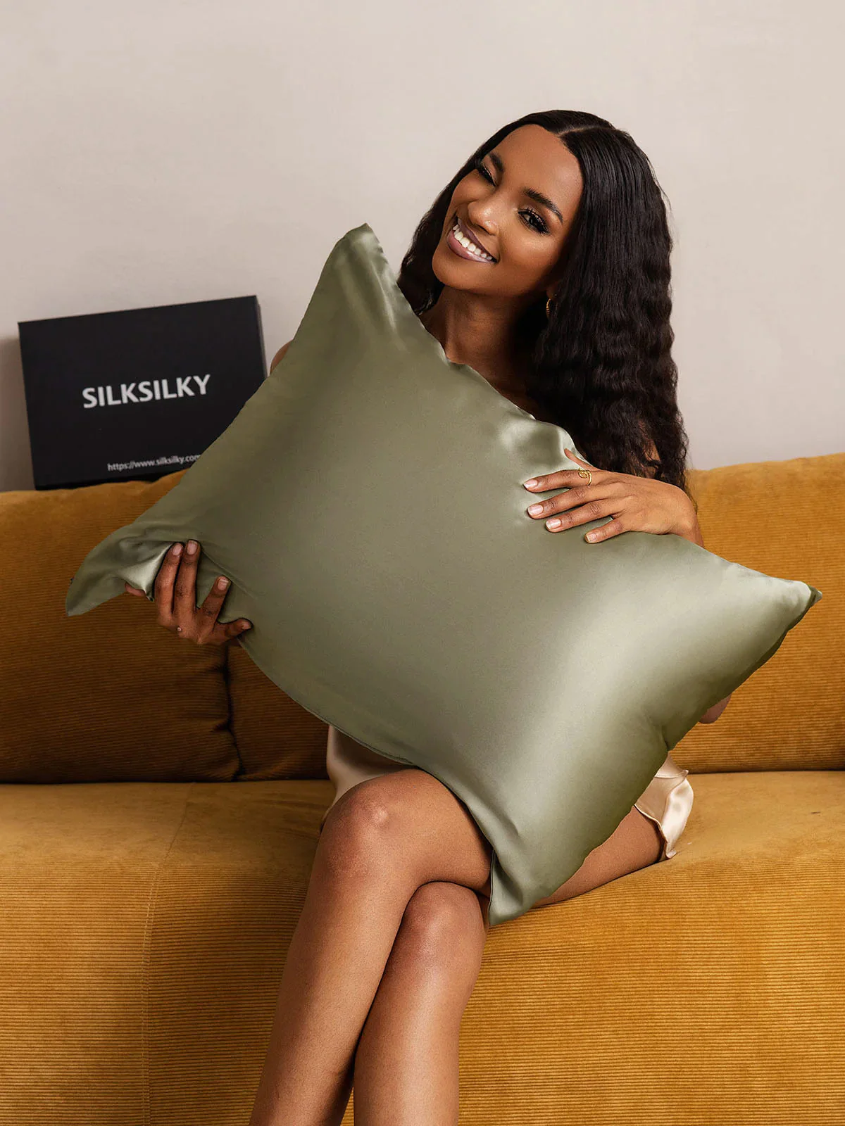 22Momme 100% Pure Silk Pillowcase - Hidden Zipper - Image 96