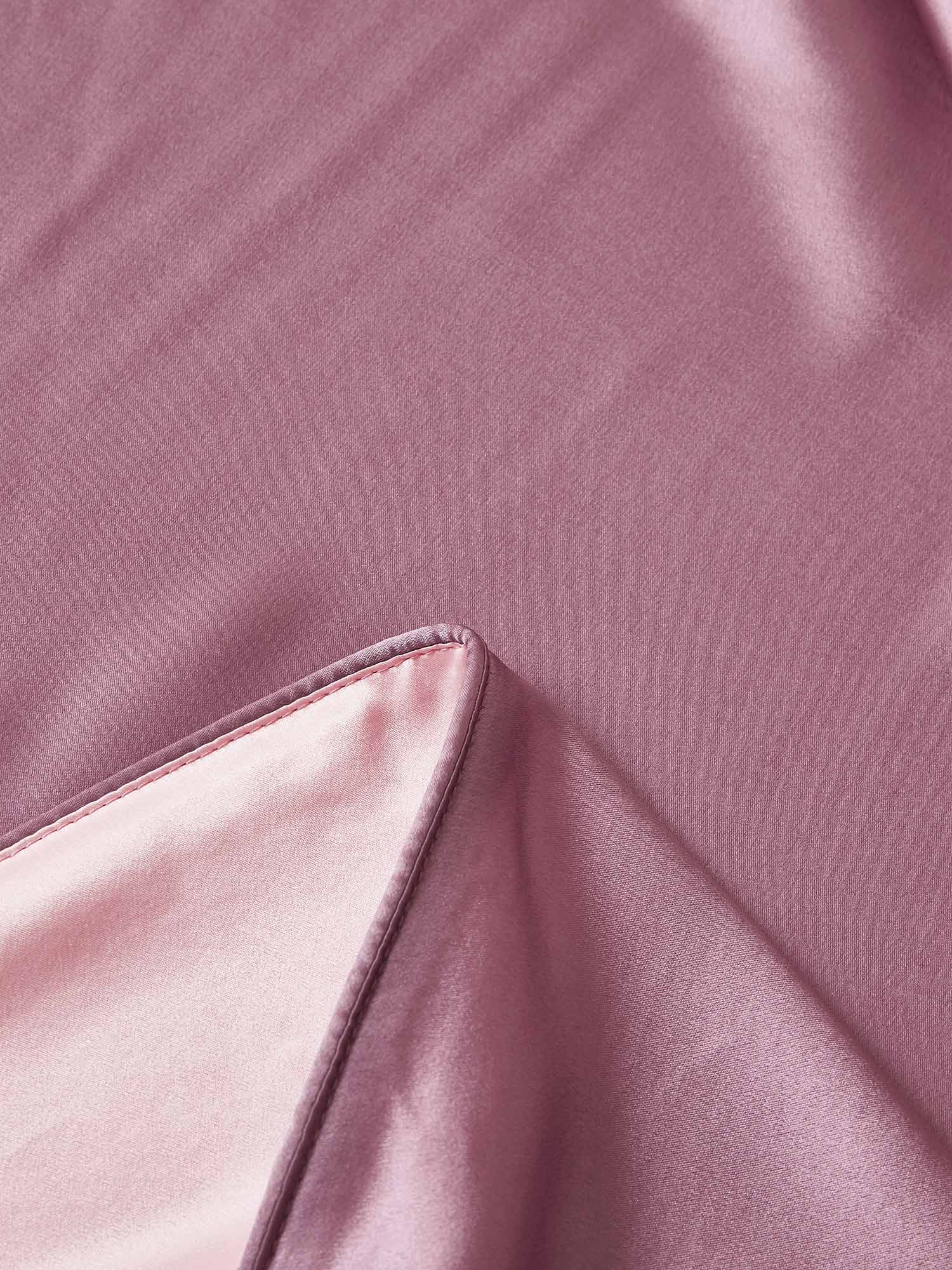 22Momme 4Pcs Silk Set Duvet Cover+Flat Sheet+2x Pillowcases - Image 84