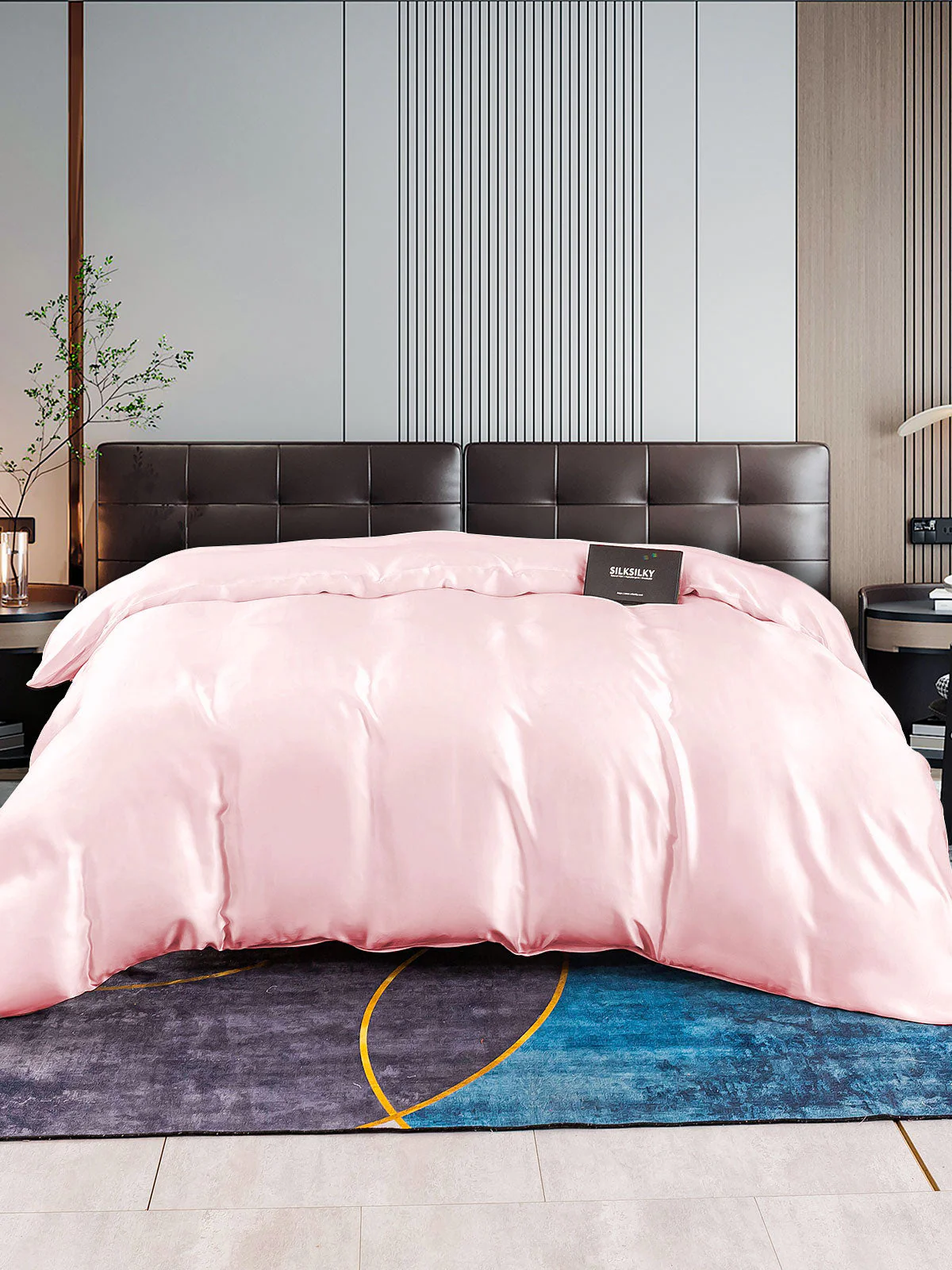 22Momme Mulberry Silk Seamless Duvet Cover - Image 26