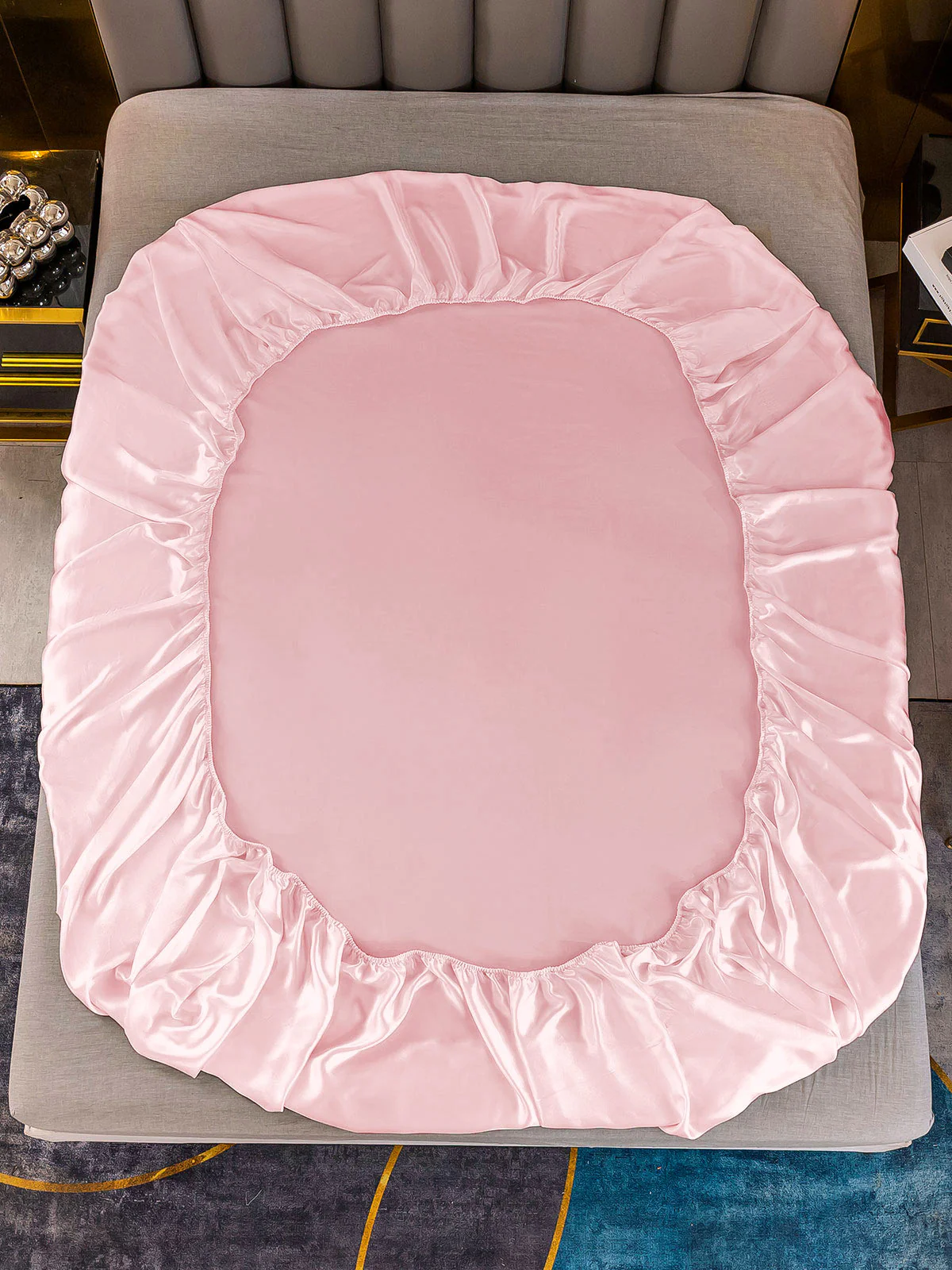22Momme Mulberry Silk Seamless Fitted Sheet - Image 36