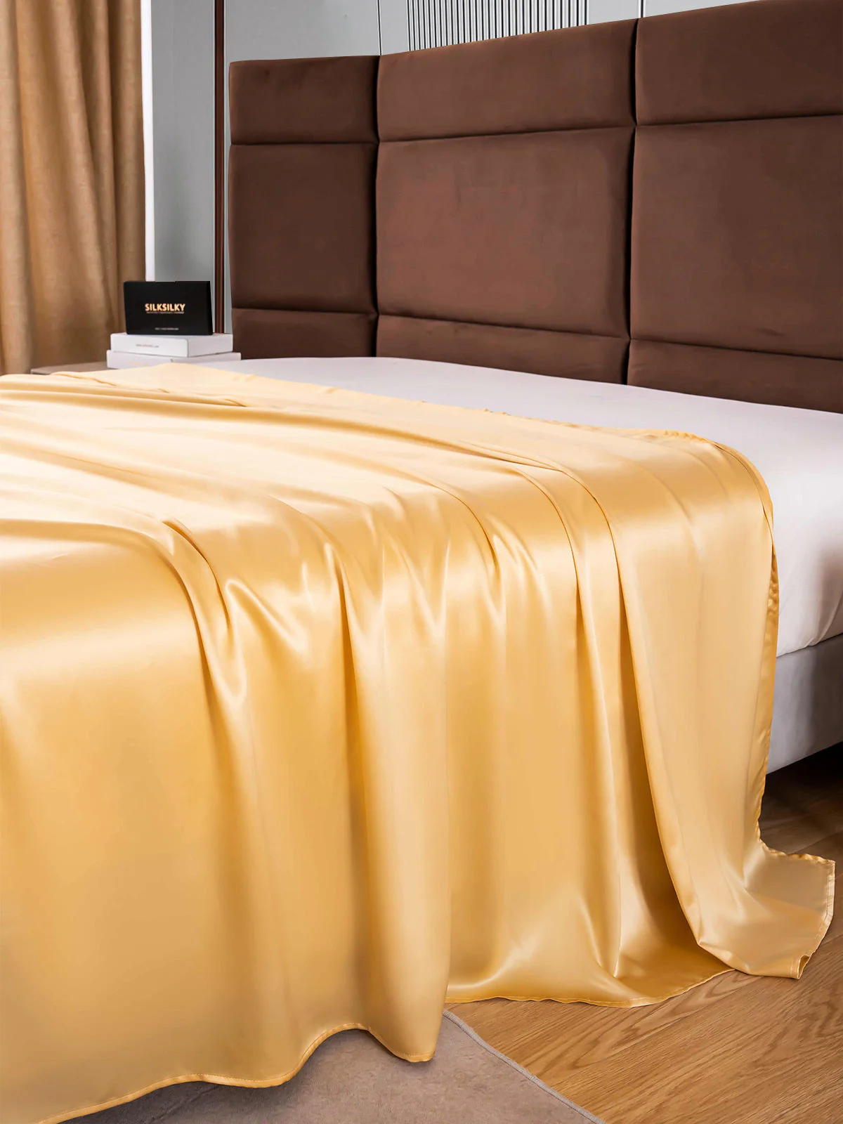 22Momme Mulberry Silk Seamless Flat Sheet - Image 18