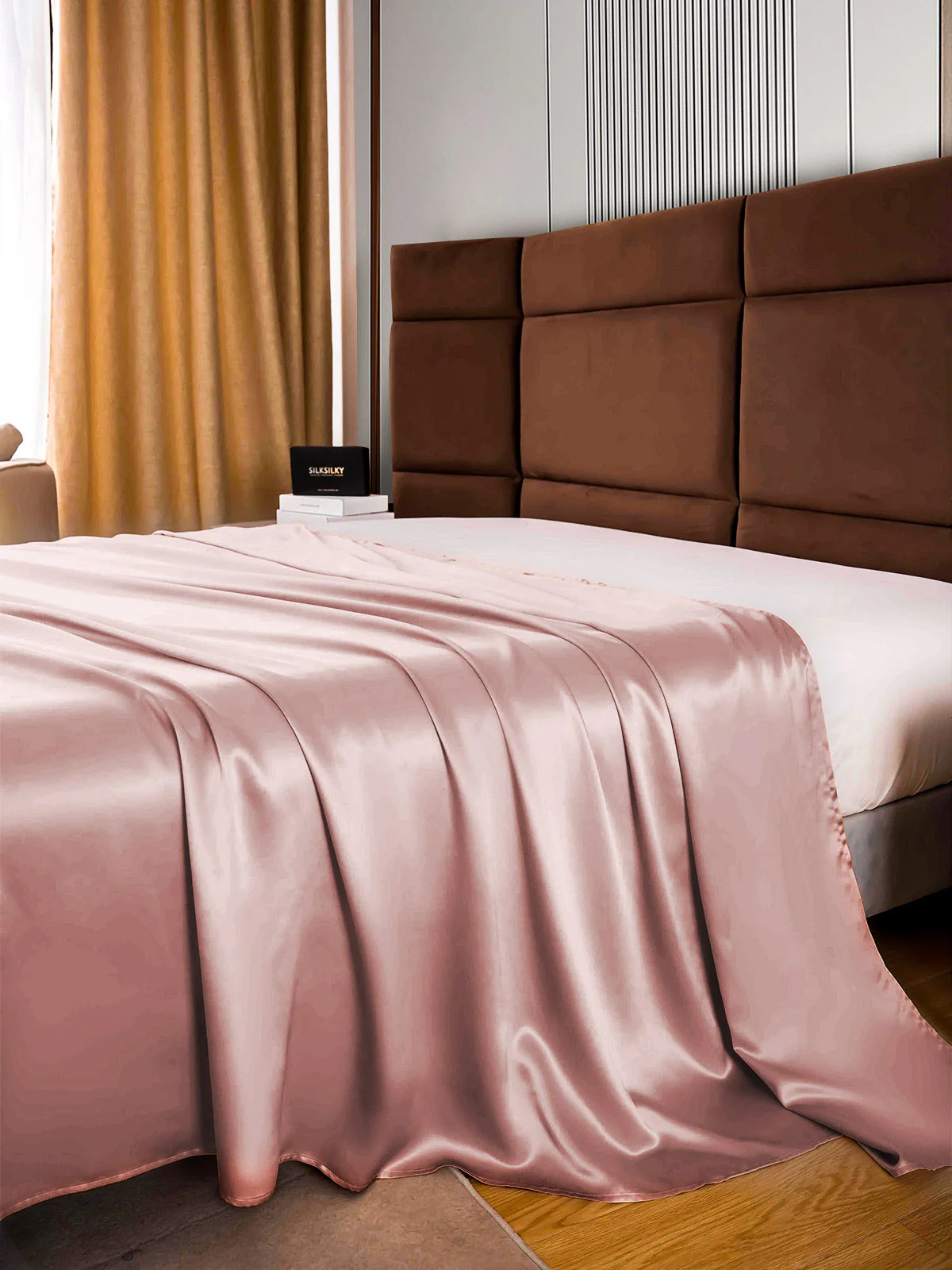 22Momme Mulberry Silk Seamless Flat Sheet - Image 21