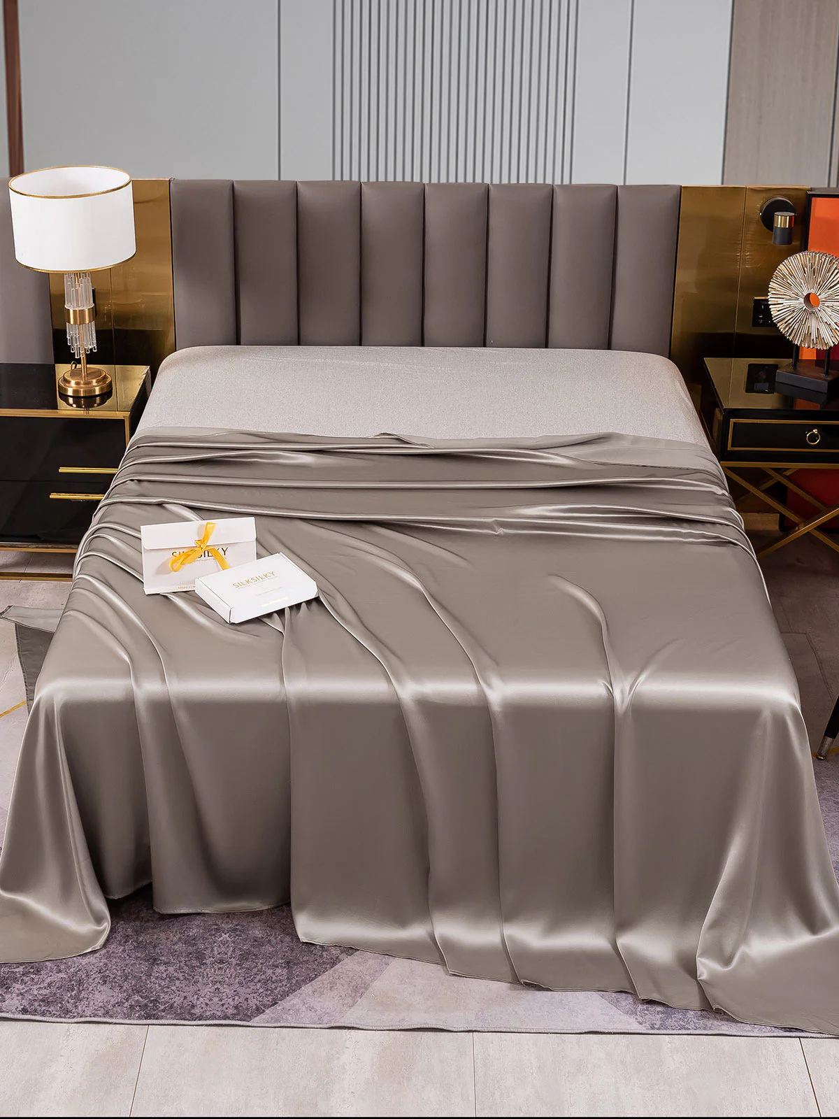 22Momme Mulberry Silk Seamless Flat Sheet - Image 22