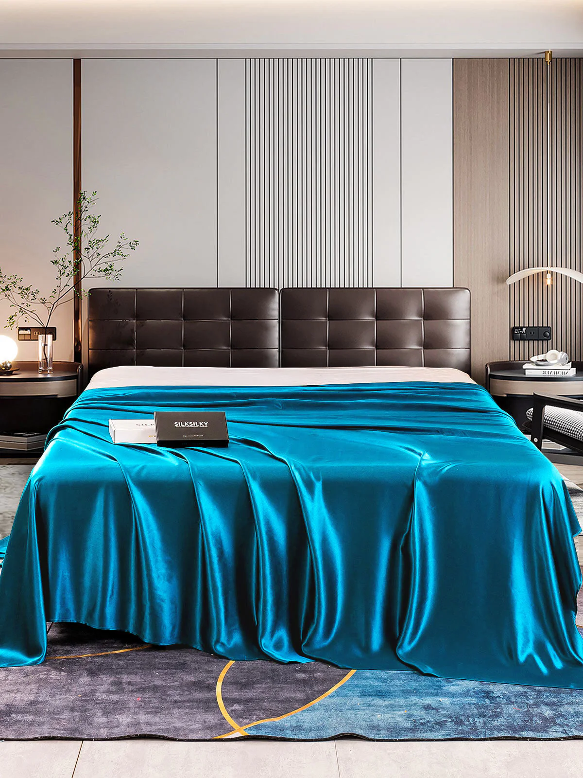 22Momme Mulberry Silk Seamless Flat Sheet - Image 31