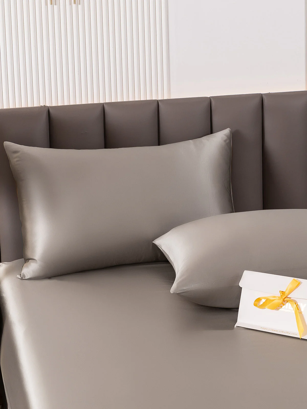 2Pcs 22Momme Pure Silk Pillowcases Bundle - Envelope Closure - Image 64