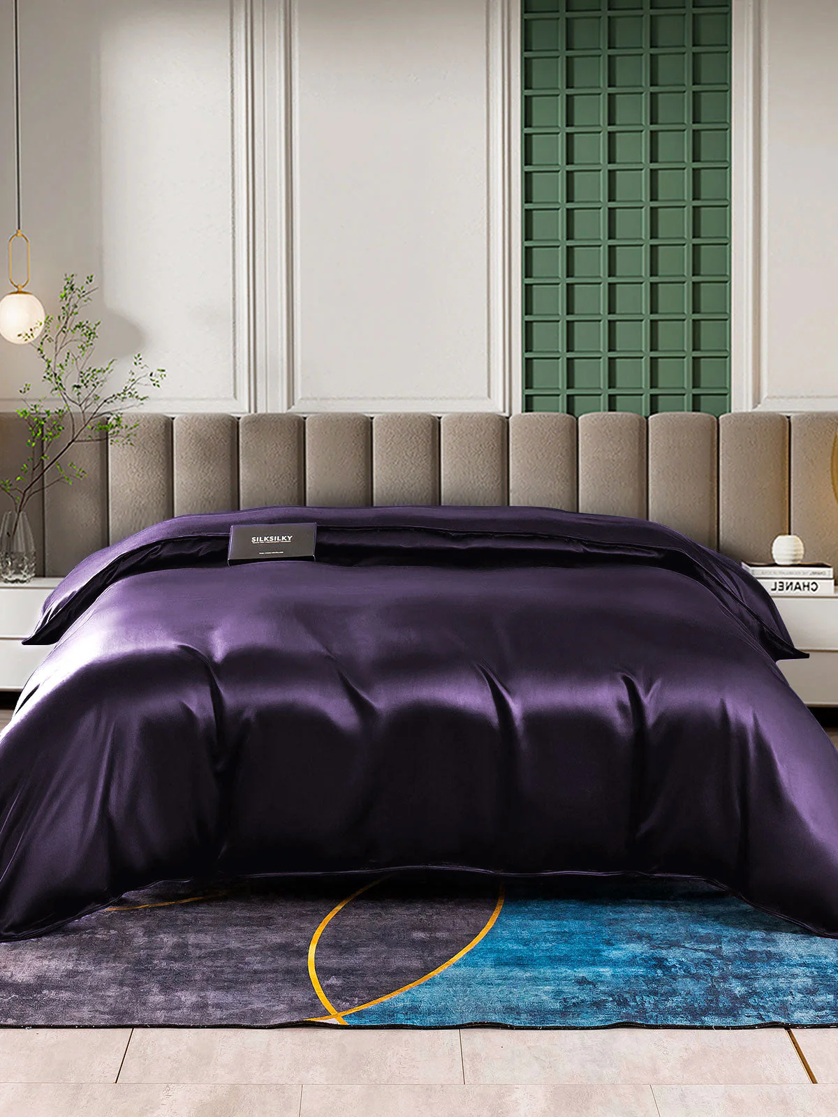 25Momme Mulberry Silk Seamless Duvet Cover (WITHOUT PILLOWCASES) - Image 16
