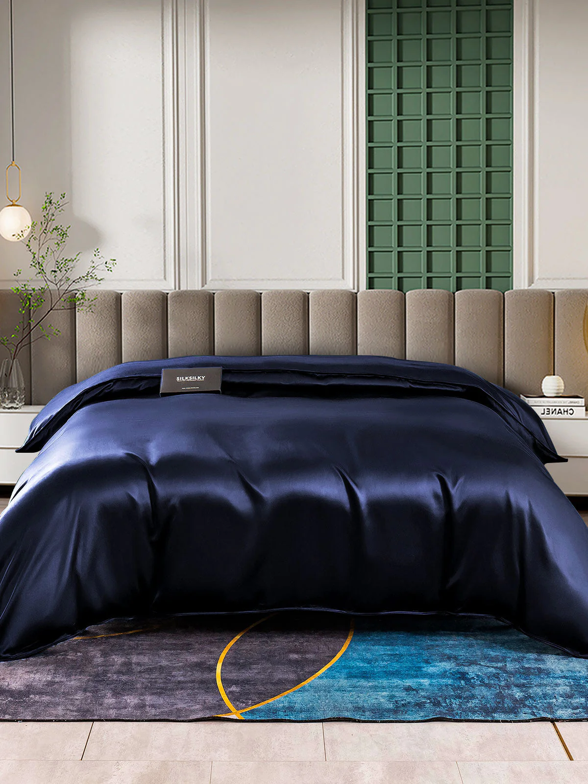 25Momme Mulberry Silk Seamless Duvet Cover (WITHOUT PILLOWCASES) - Image 5