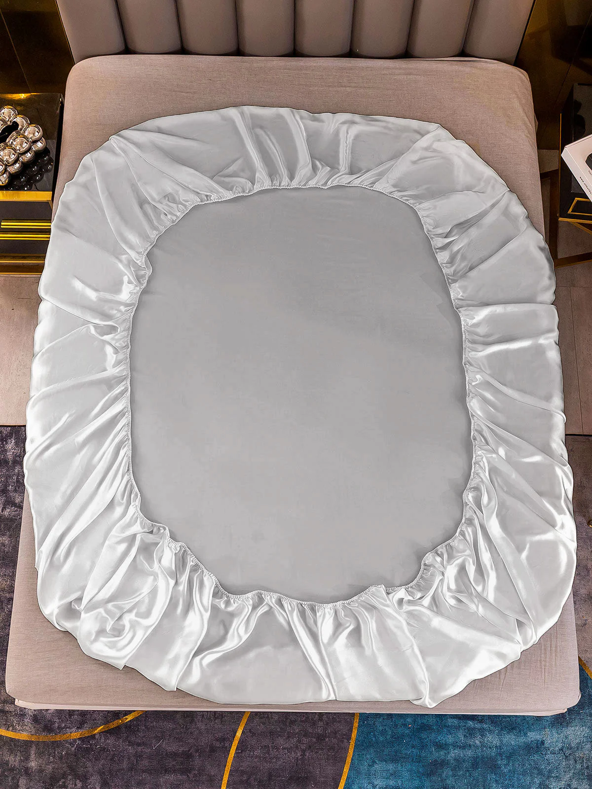 25Momme Mulberry Silk Seamless Fitted Sheet - Image 19