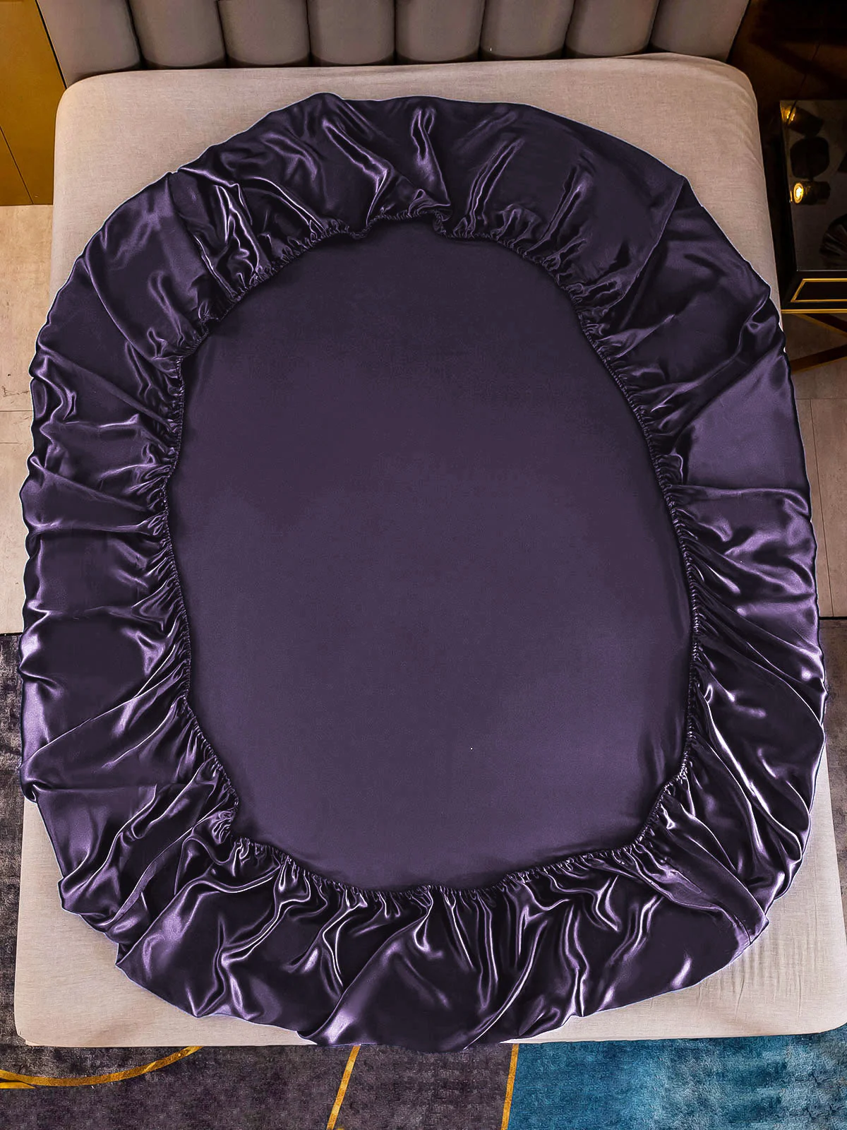 25Momme Mulberry Silk Seamless Fitted Sheet - Image 27