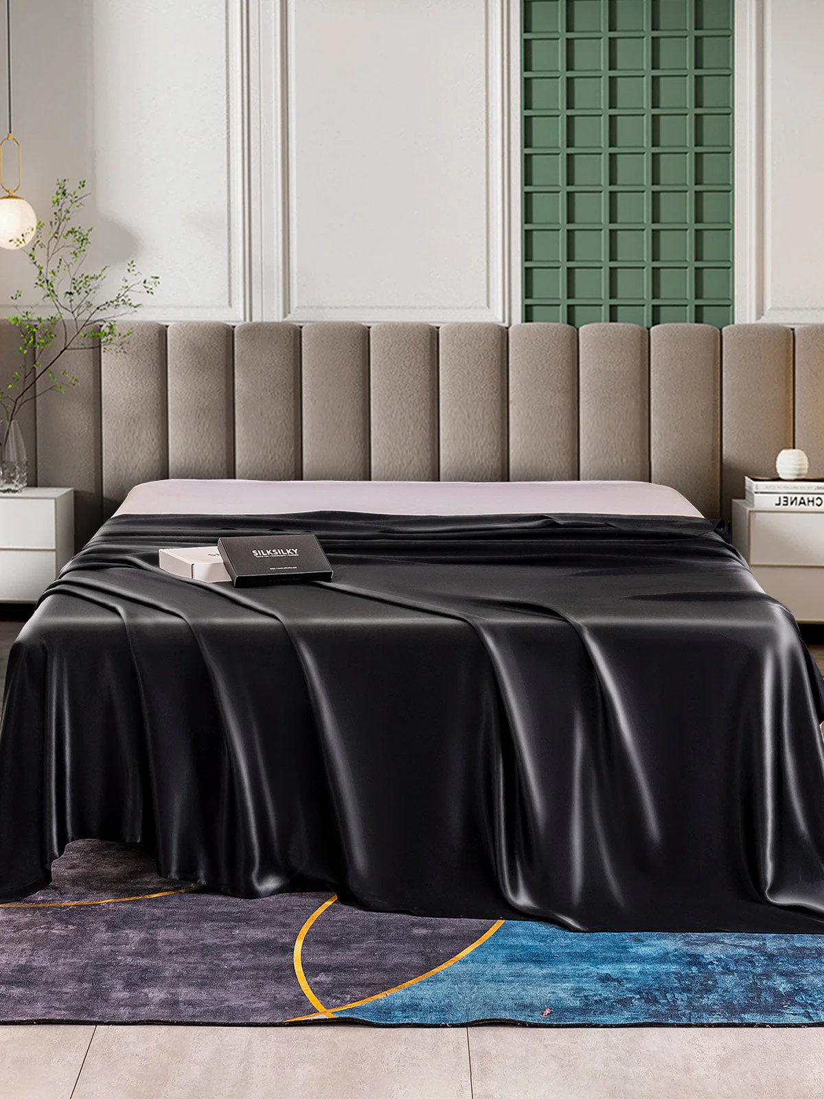 25Momme Mulberry Silk Seamless Flat Sheet - Image 12