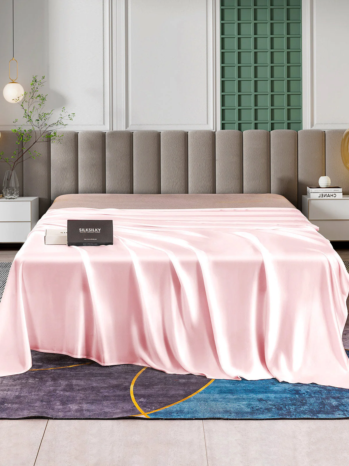 25Momme Mulberry Silk Seamless Flat Sheet - Image 17