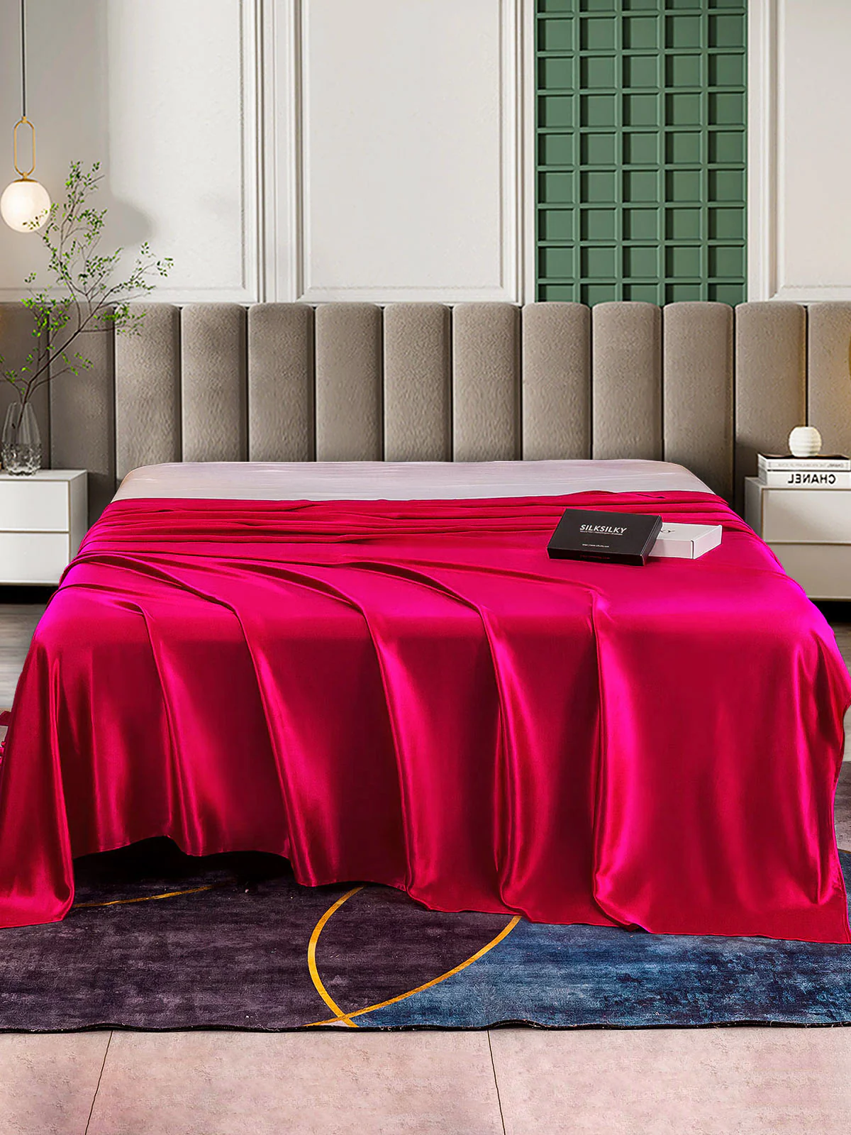 25Momme Mulberry Silk Seamless Flat Sheet - Image 29