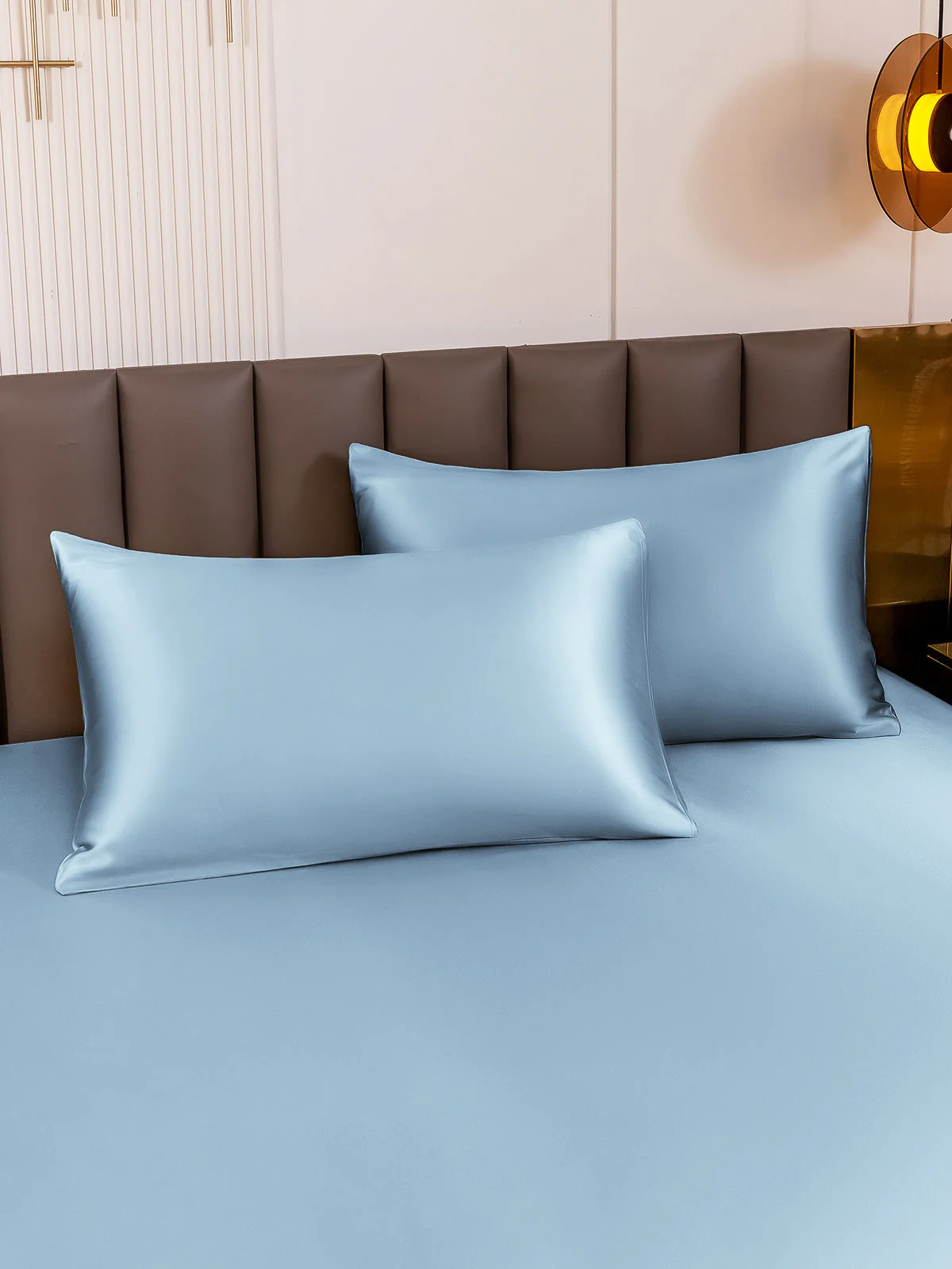 2Pcs 19Momme Pure Silk Pillowcases Bundle - Hidden Zipper - Image 102