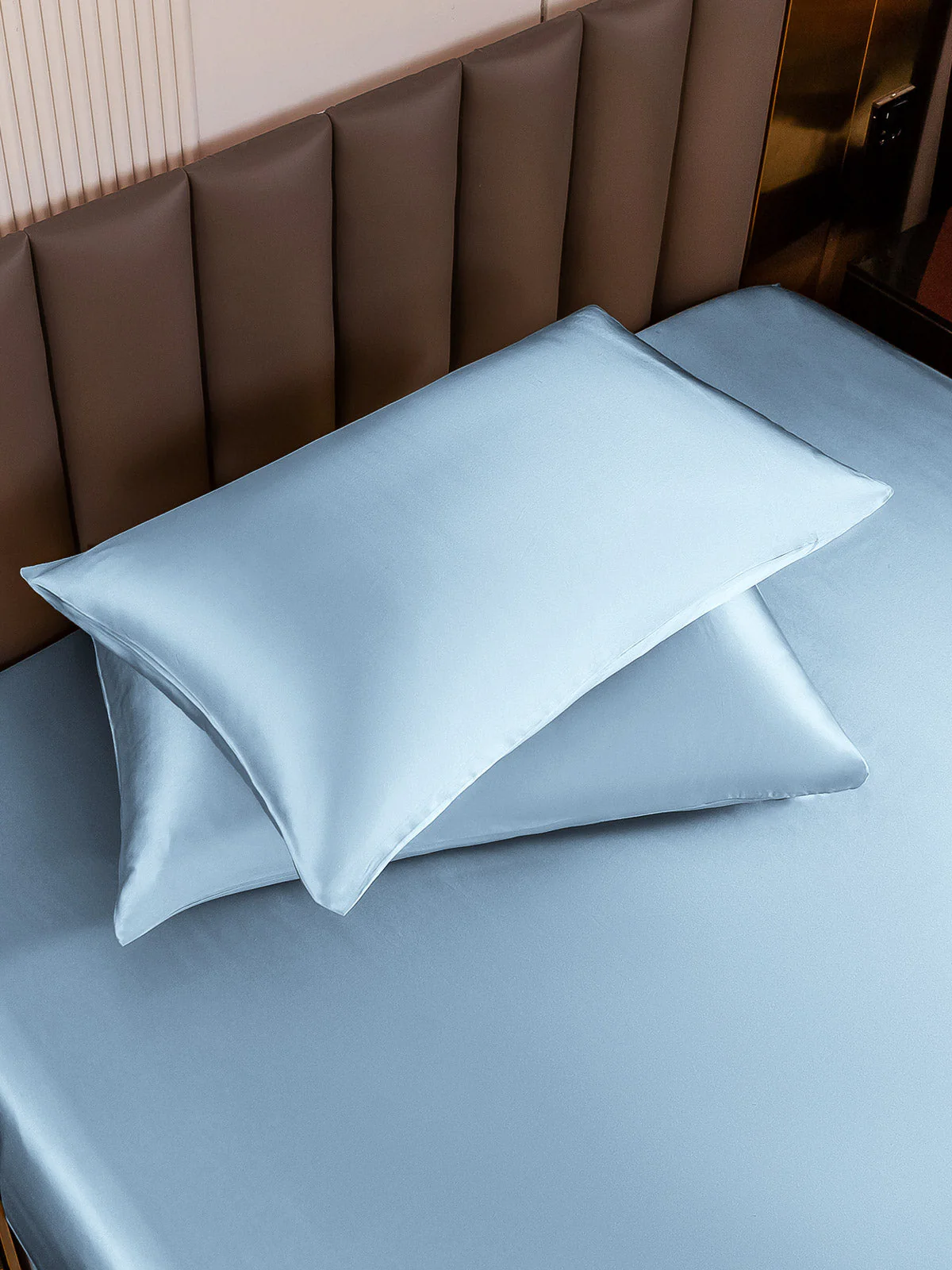 2Pcs 19Momme Pure Silk Pillowcases Bundle - Hidden Zipper - Image 103