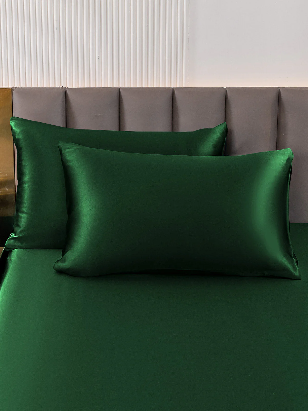 2Pcs 19Momme Pure Silk Pillowcases Bundle - Hidden Zipper - Image 28