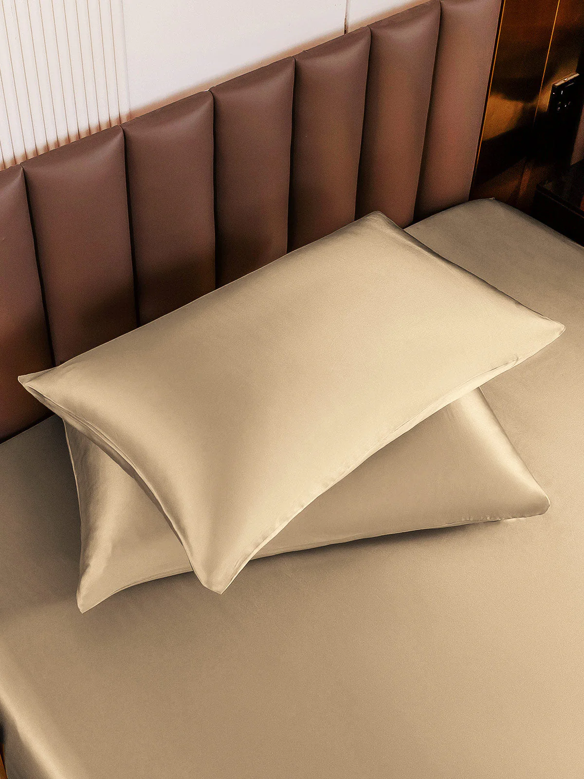 2Pcs 19Momme Pure Silk Pillowcases Bundle - Hidden Zipper - Image 47