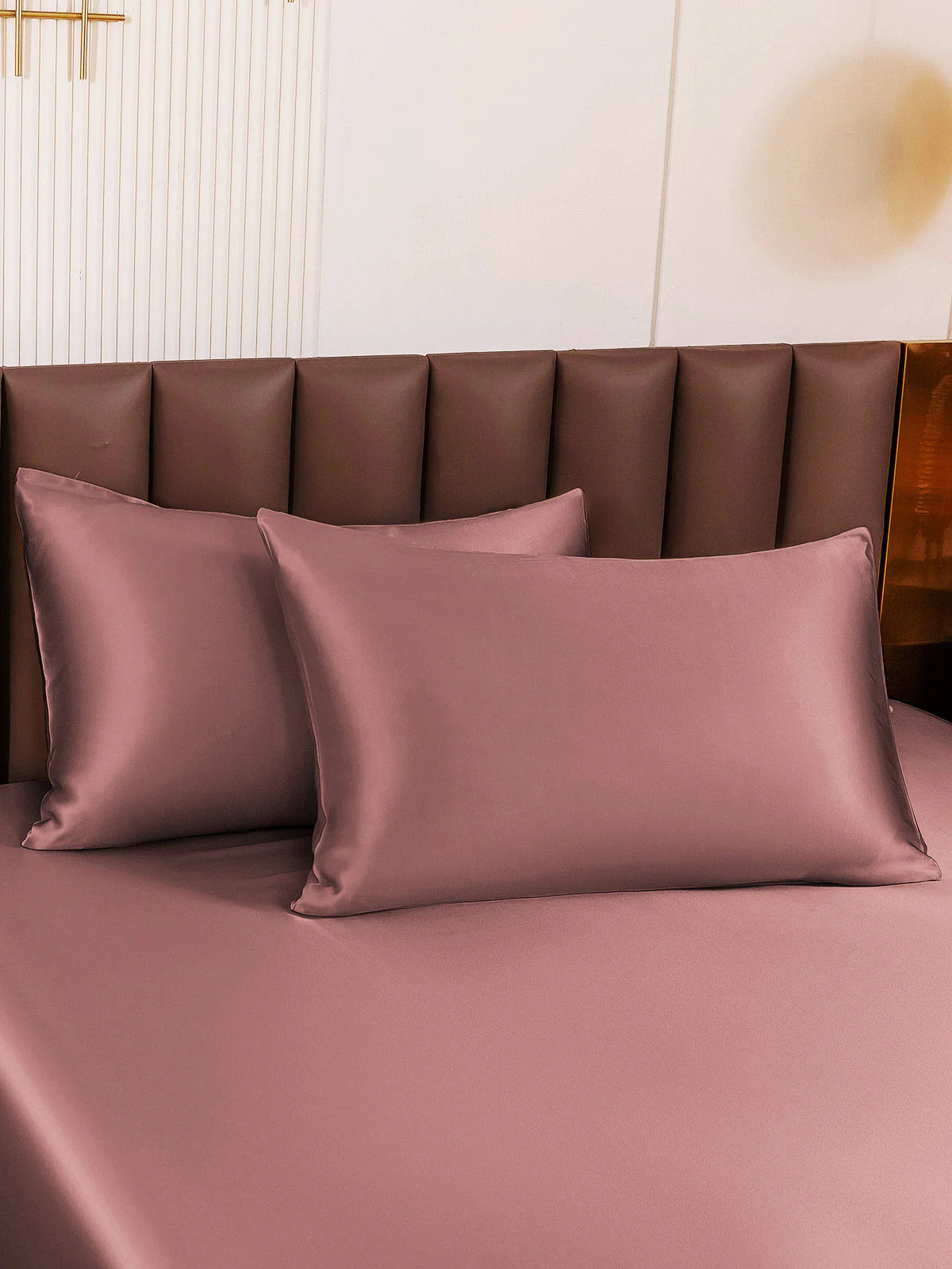 2Pcs 19Momme Pure Silk Pillowcases Bundle - Hidden Zipper - Image 66